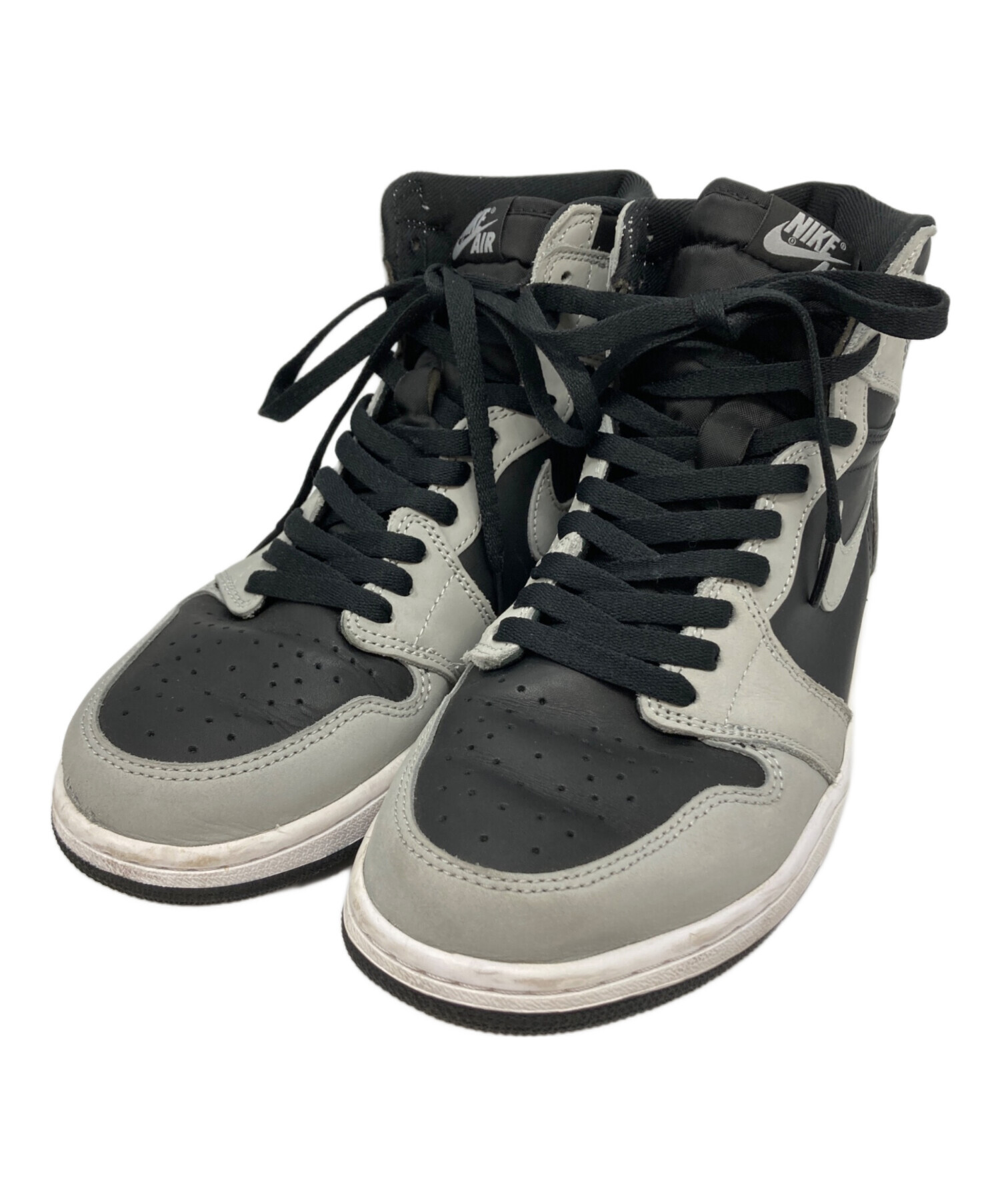 中古・古着通販】NIKE (ナイキ) AIR JORDAN 1 RETRO HIGH OG グレー 