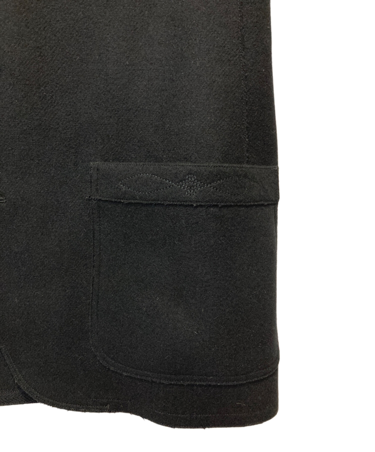 中古・古着通販】SARTO (サルト) ウールテーラードジャケット ブラック