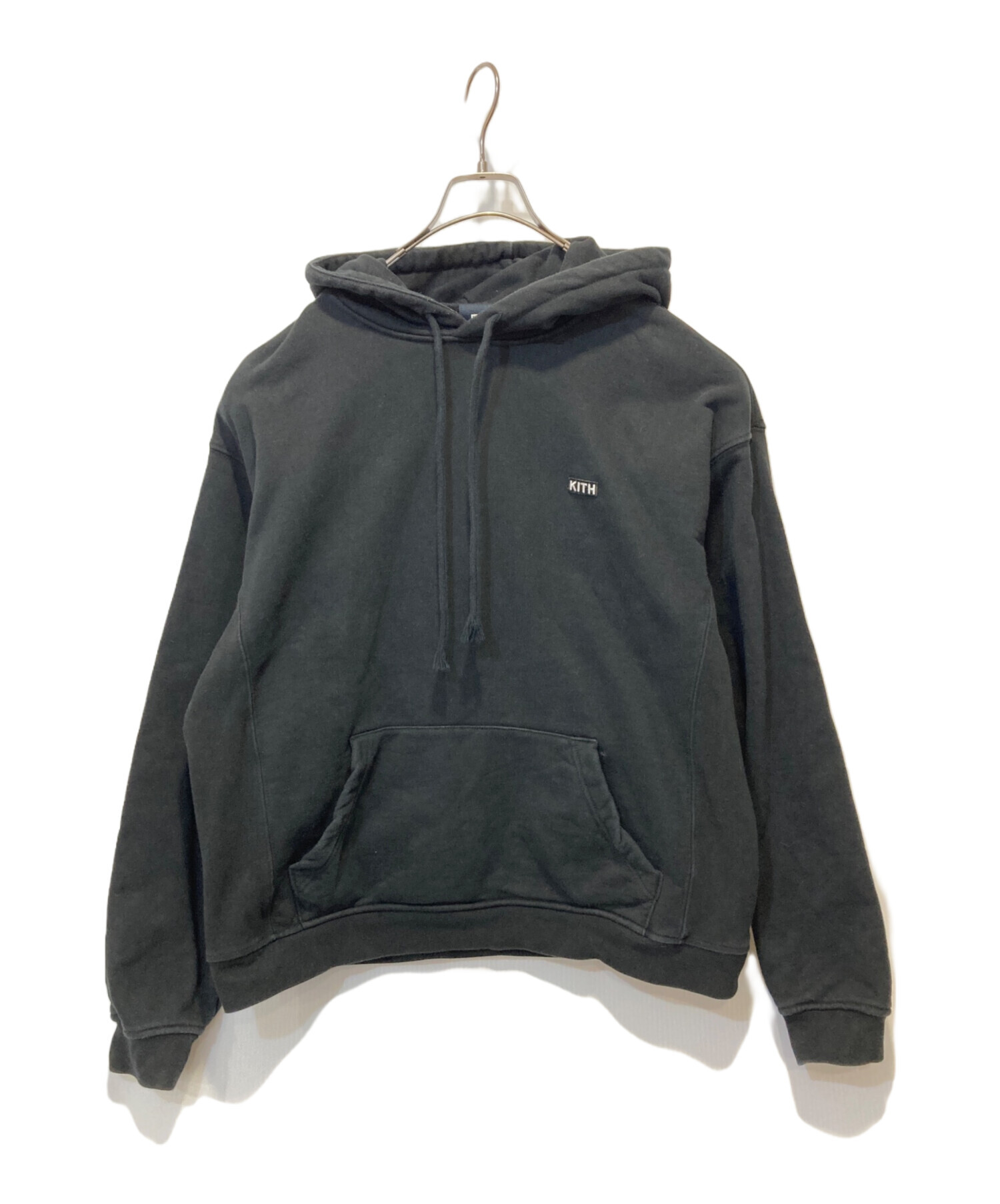 中古・古着通販】KITH (キス) スモールロゴパーカー ブラック サイズ 