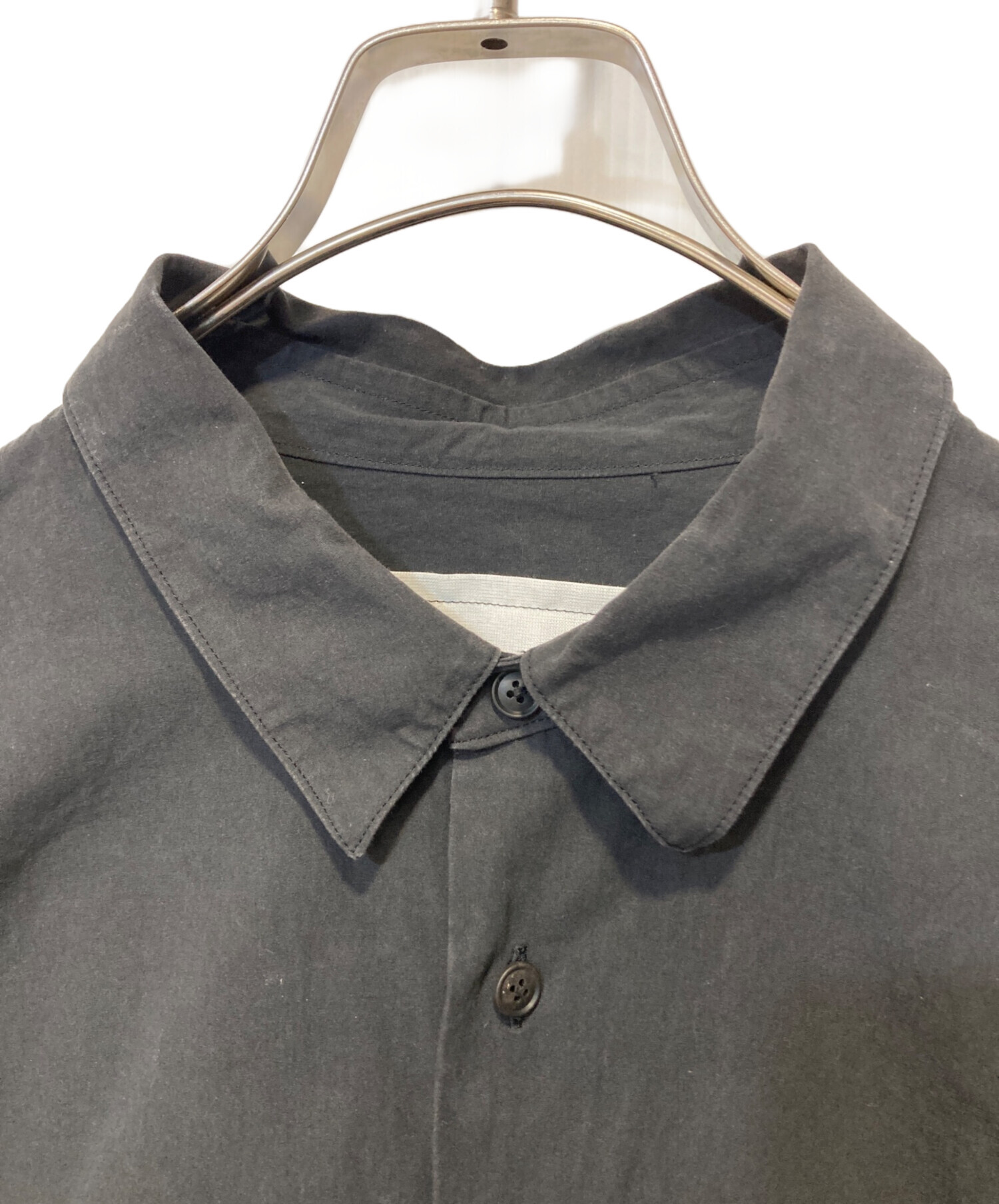 ちゅこう 中古・古着通販】nonnotte (ノノット) OVERSIZED SHIRT ブラック