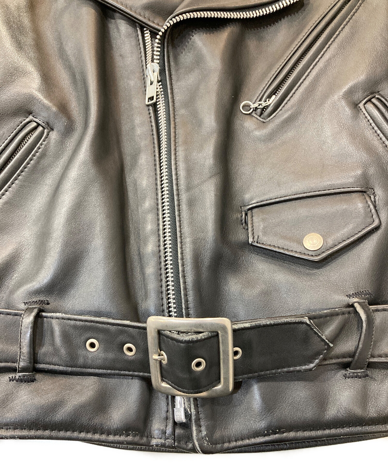 中古・古着通販】Schott (ショット) ダブルライダースジャケット