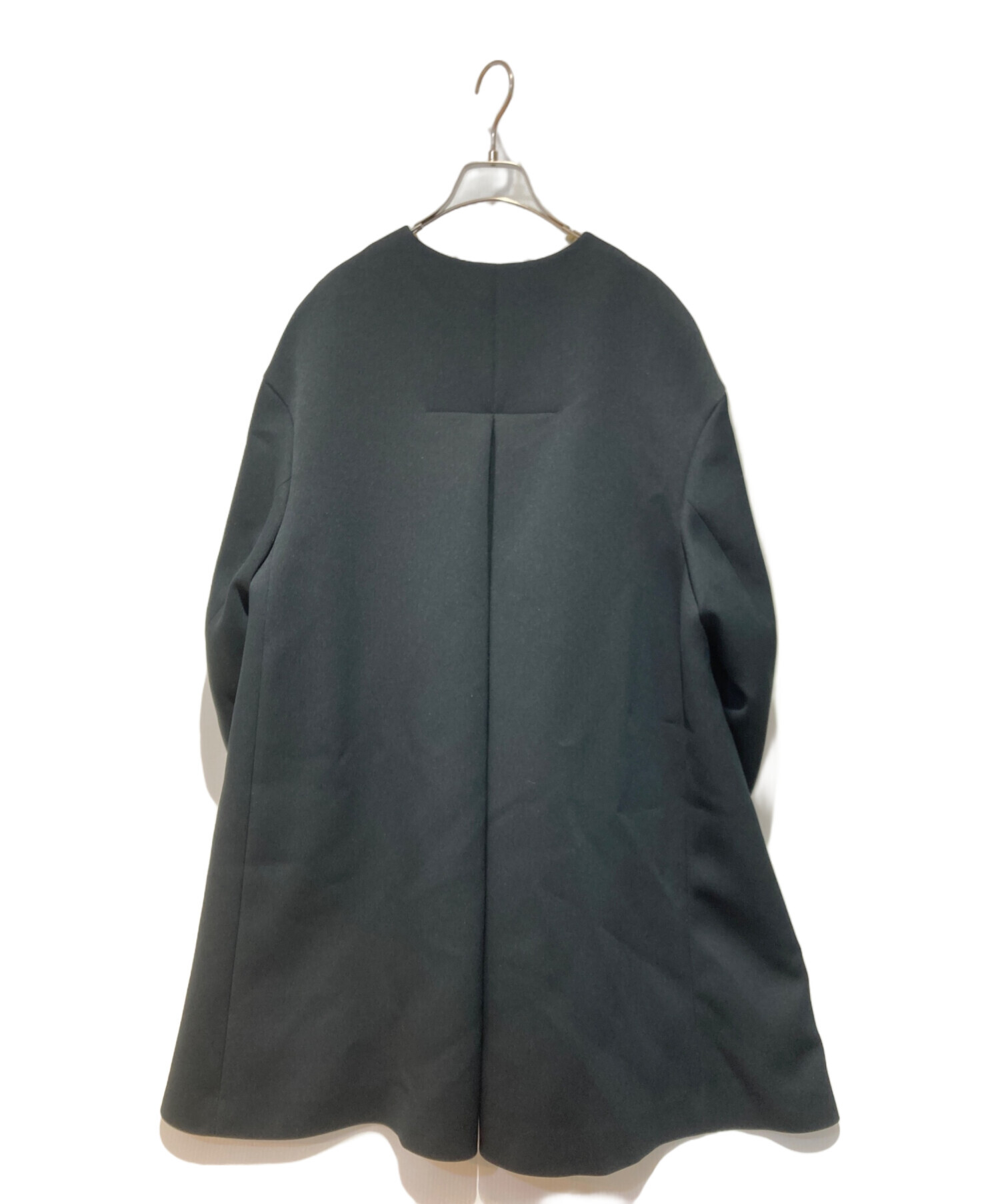 【ADORE】アドーア トリプルツイルコート 中古・古着通販】ADORE (アドーア) トリプルツイルコート ブラック