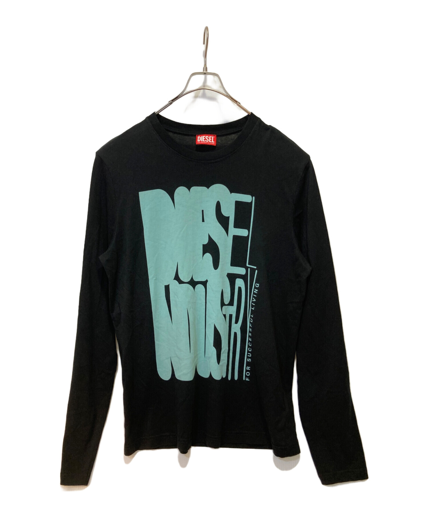 中古・古着通販】DIESEL (ディーゼル) ロングスリーブTシャツ ブラック 