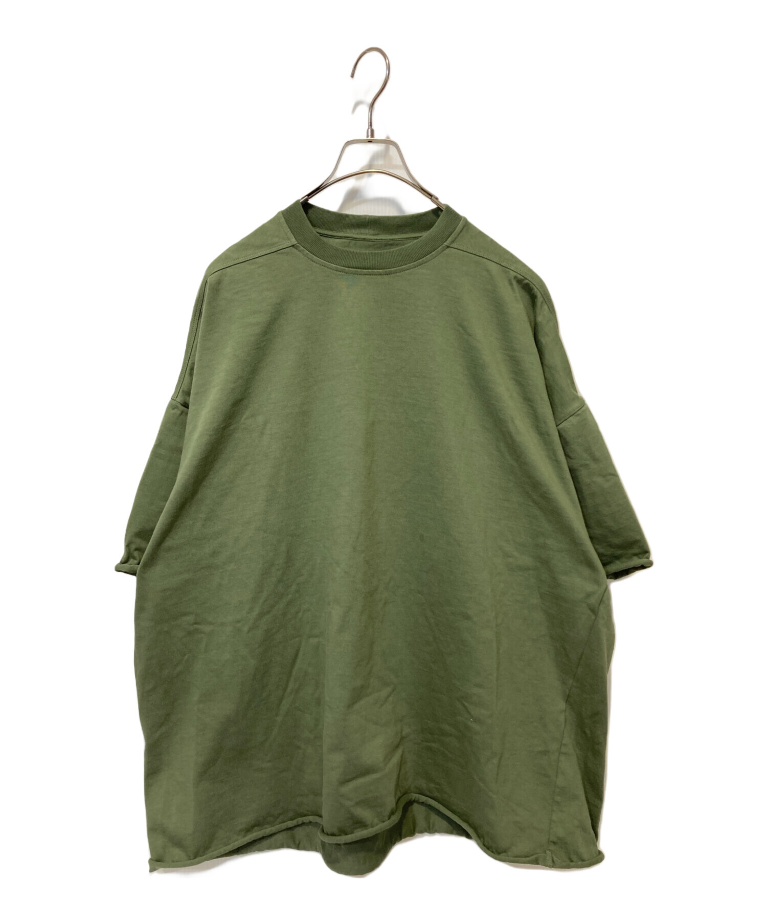中古・古着通販】RICK OWENS (リックオウエンス) TOMMY TEE グリーン 