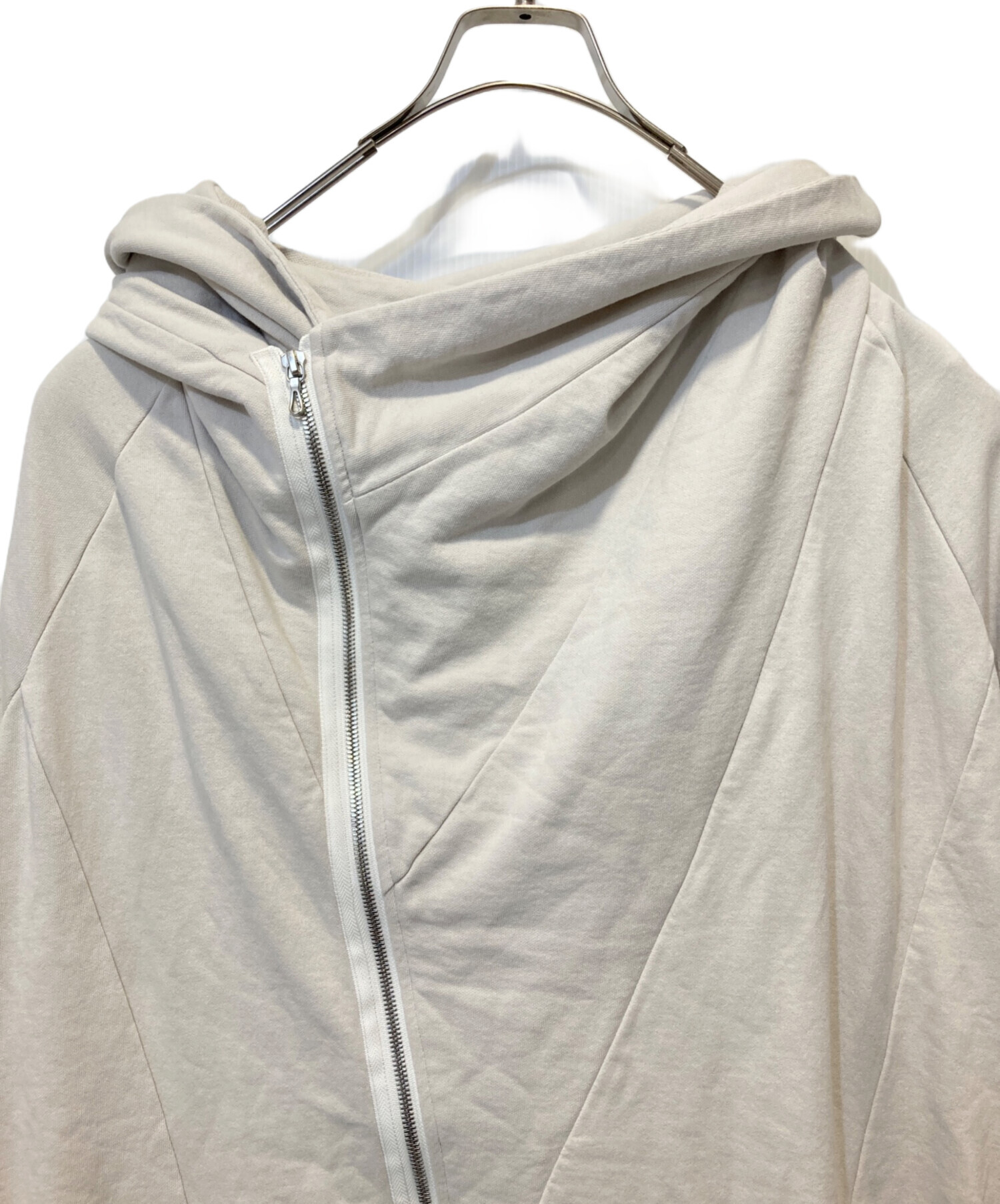 中古・古着通販】JULIUS (ユリウス) ジオメトリックパーカー ベージュ