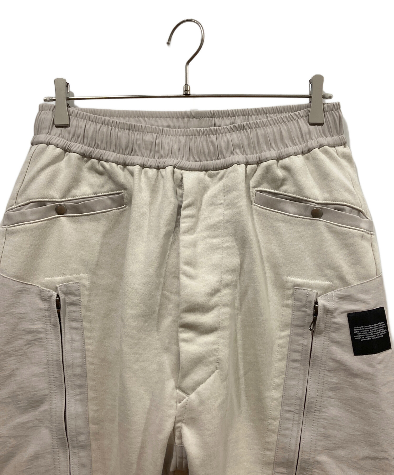 中古・古着通販】JULIUS (ユリウス) コンボスウェットパンツ ベージュ 