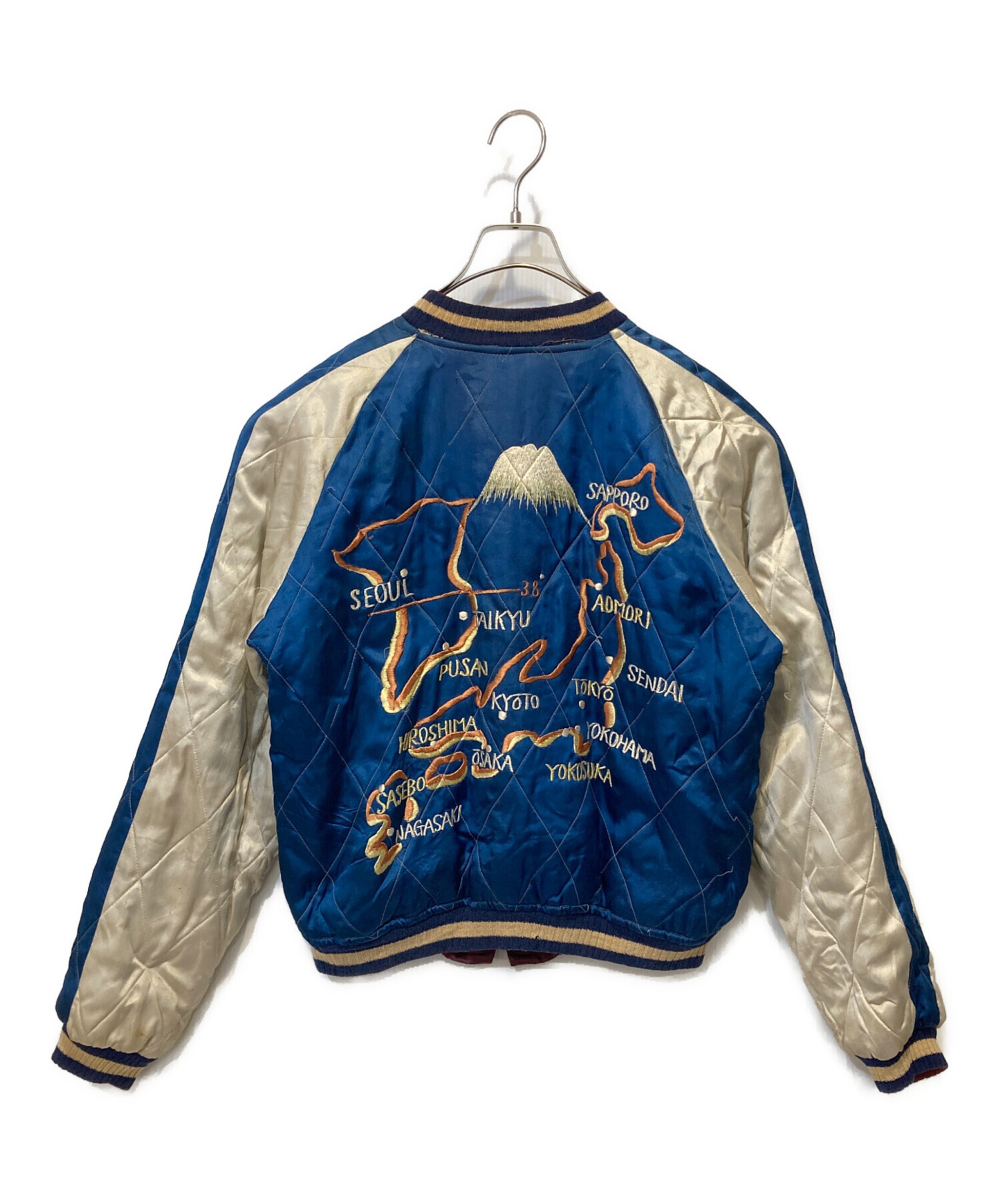 中古・古着通販】- (-) ヴィンテージリバーシブルサテンスカジャン 