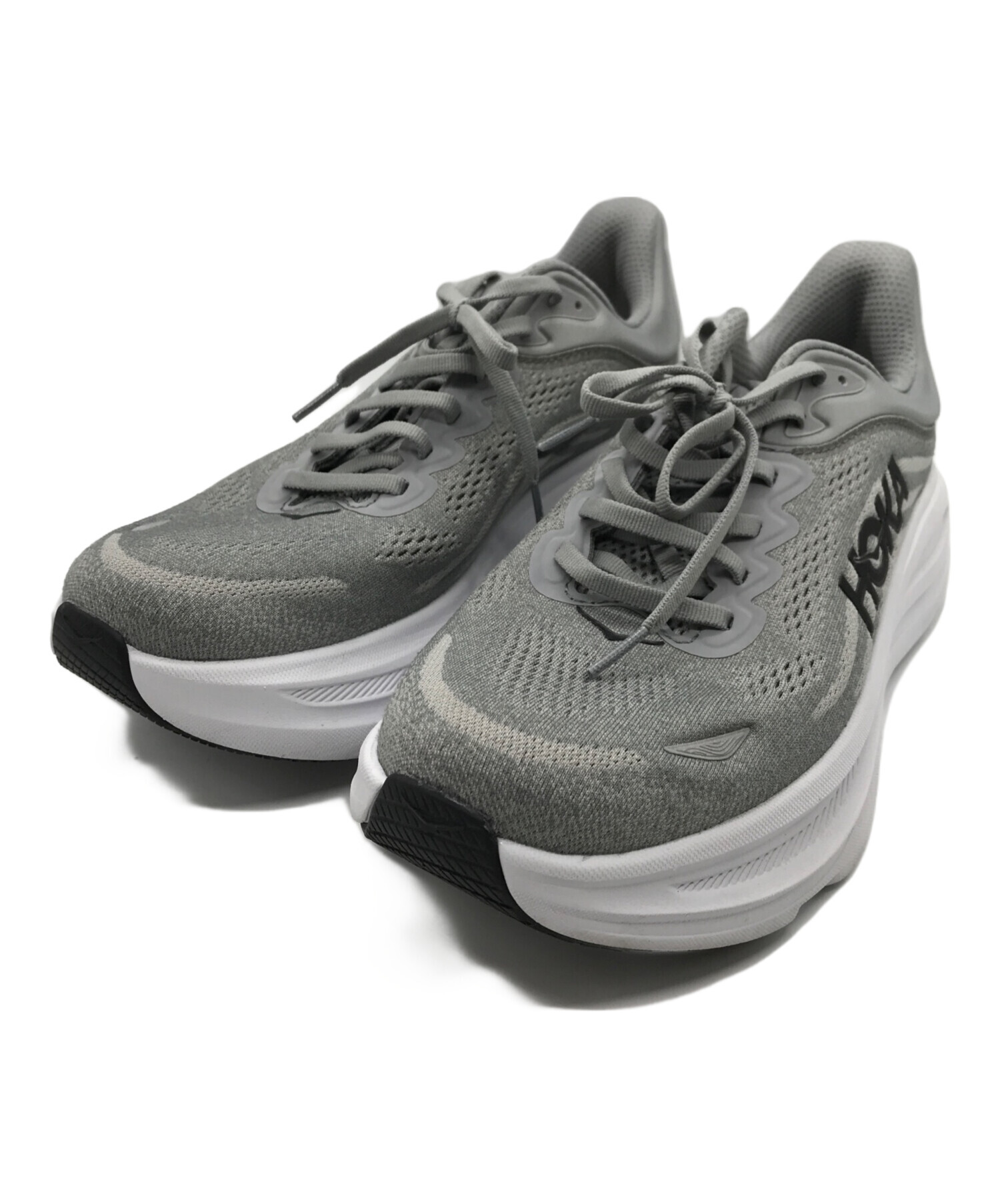 中古・古着通販】HOKAONEONE (ホカオネオネ) BONDI 9 グレー サイズ 