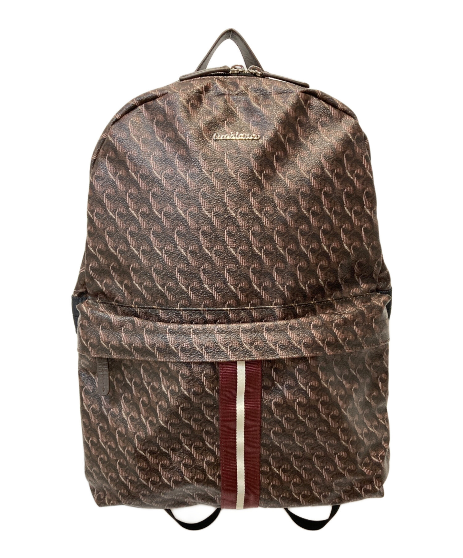 【未使用品】Orobianco /オロビアンコ 軽量 ビジネスリュック 茶系 中古・古着通販】Orobianco (オロビアンコ) Oro-gram リュック