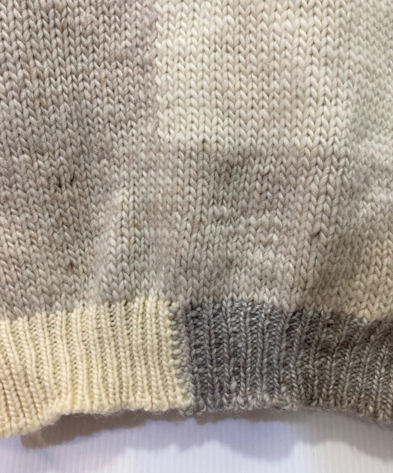 中古・古着通販】YOKE (ヨーク) タートルネックニット アイボリー 