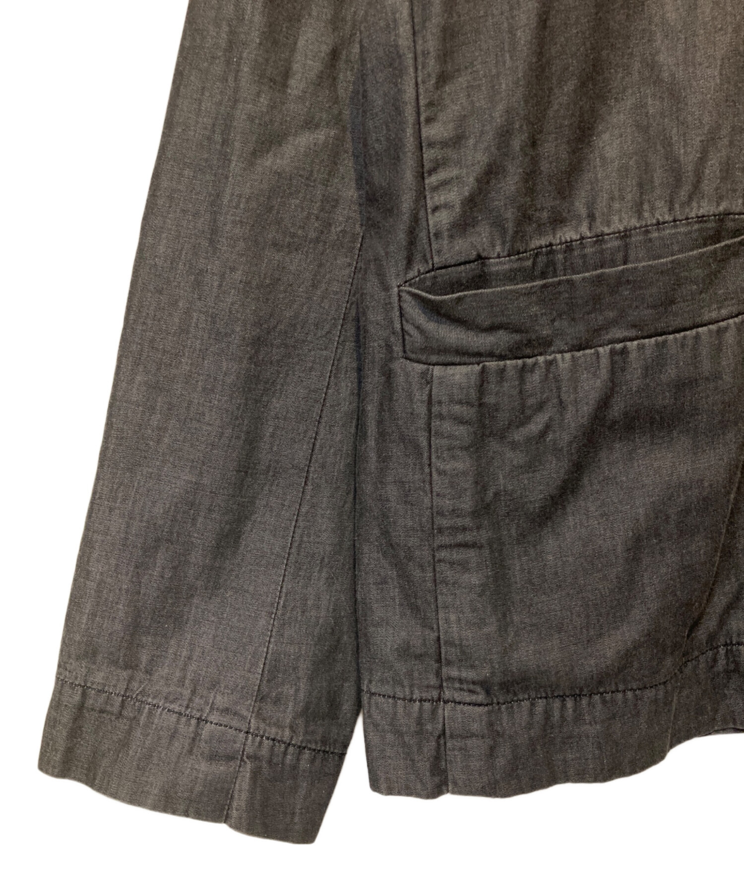 中古・古着通販】CASEY CASEY (ケーシーケーシー) ノーカラーコットン