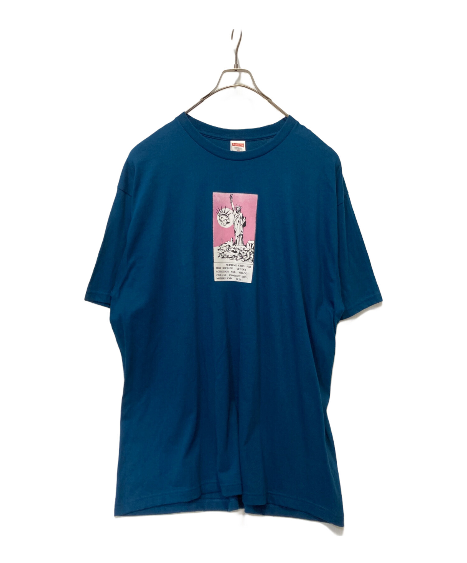 中古・古着通販】Supreme (シュプリーム) Liberty Tee ネイビー サイズ 