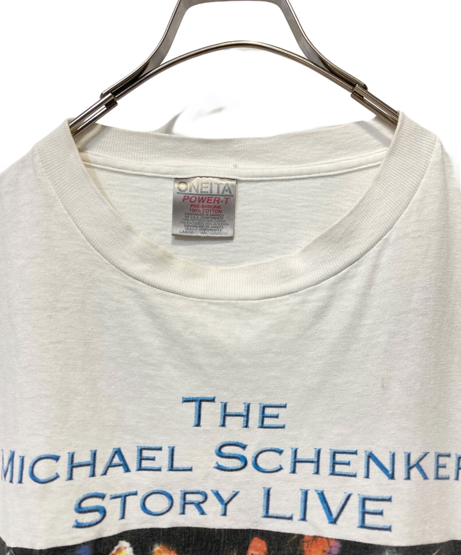 中古・古着通販】USED (ユーズド) ヴィンテージTシャツ ホワイト 