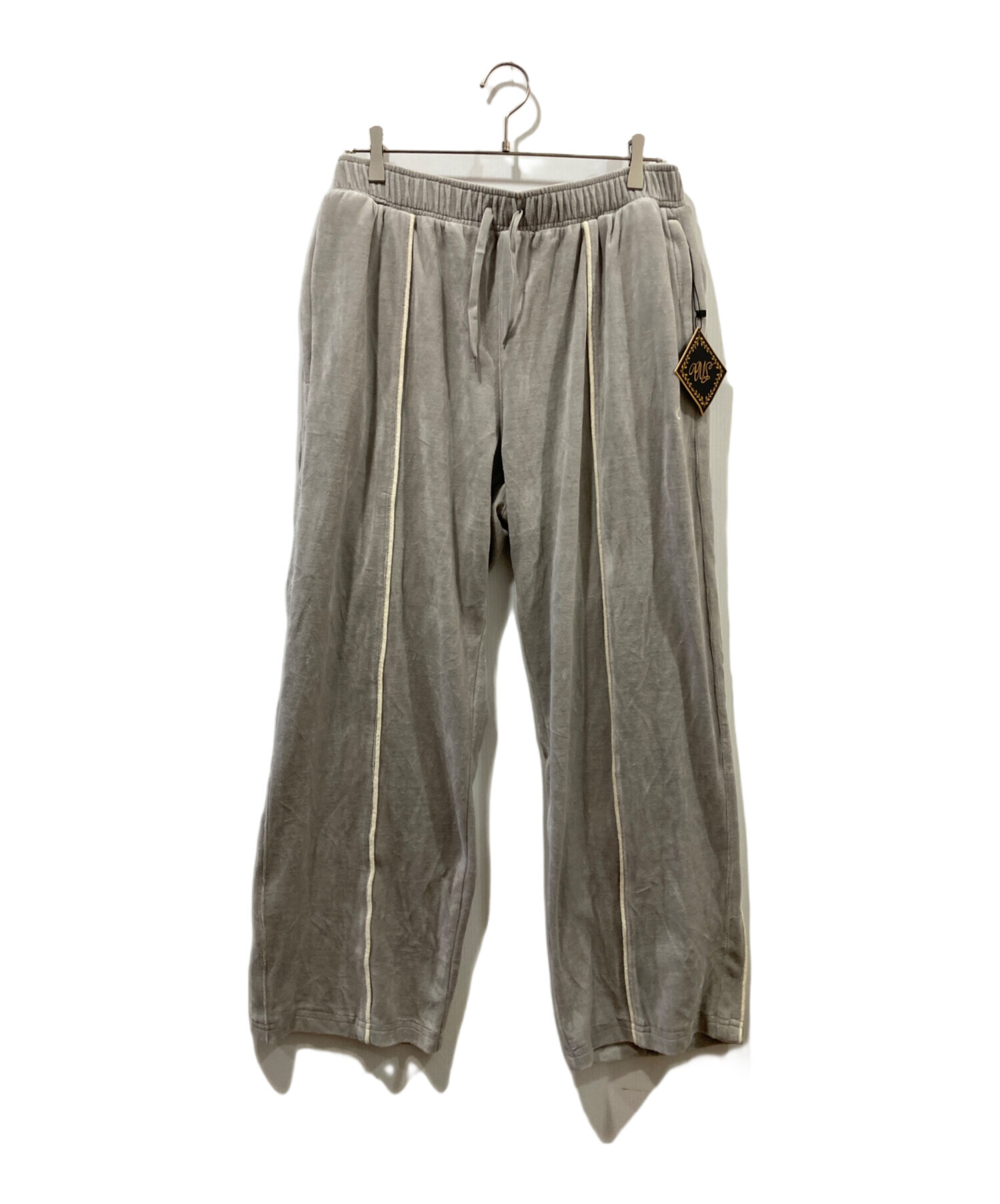 中古・古着通販】Corteiz (コーテイズ) VELOUR TRACK PANTS グレー 