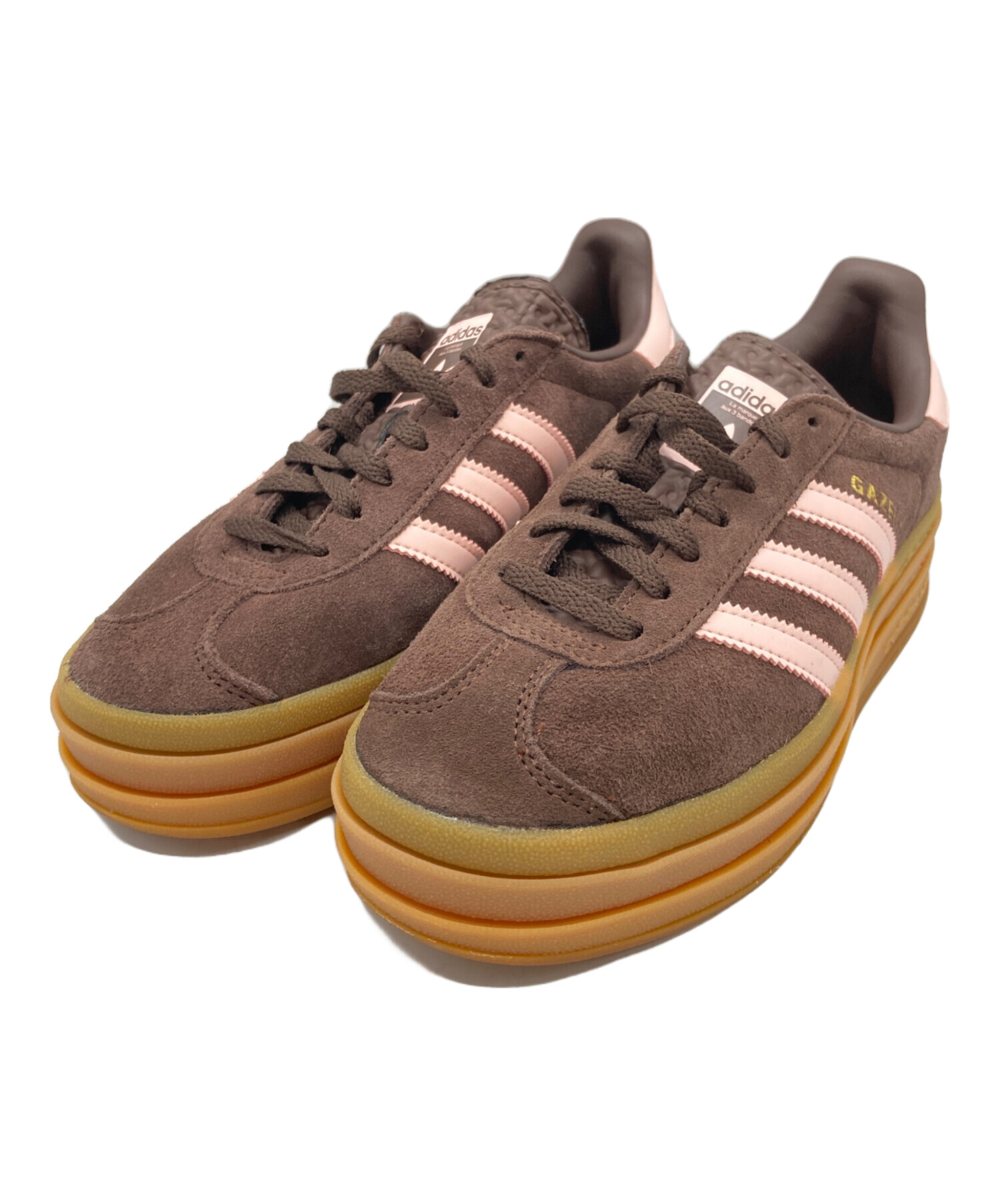 中古・古着通販】adidas (アディダス) Gazelle Bold ブラウン