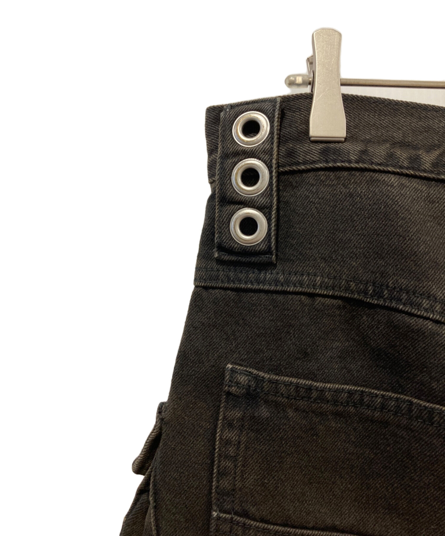 中古・古着通販】BREATH (ブレス) デニムハーフパンツ/DAMAGE CARGO