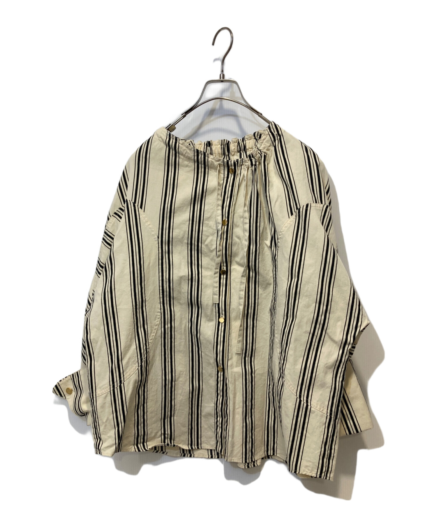 中古・古着通販】AKIRA NAKA (アキラナカ) ドローストリングストライプ 