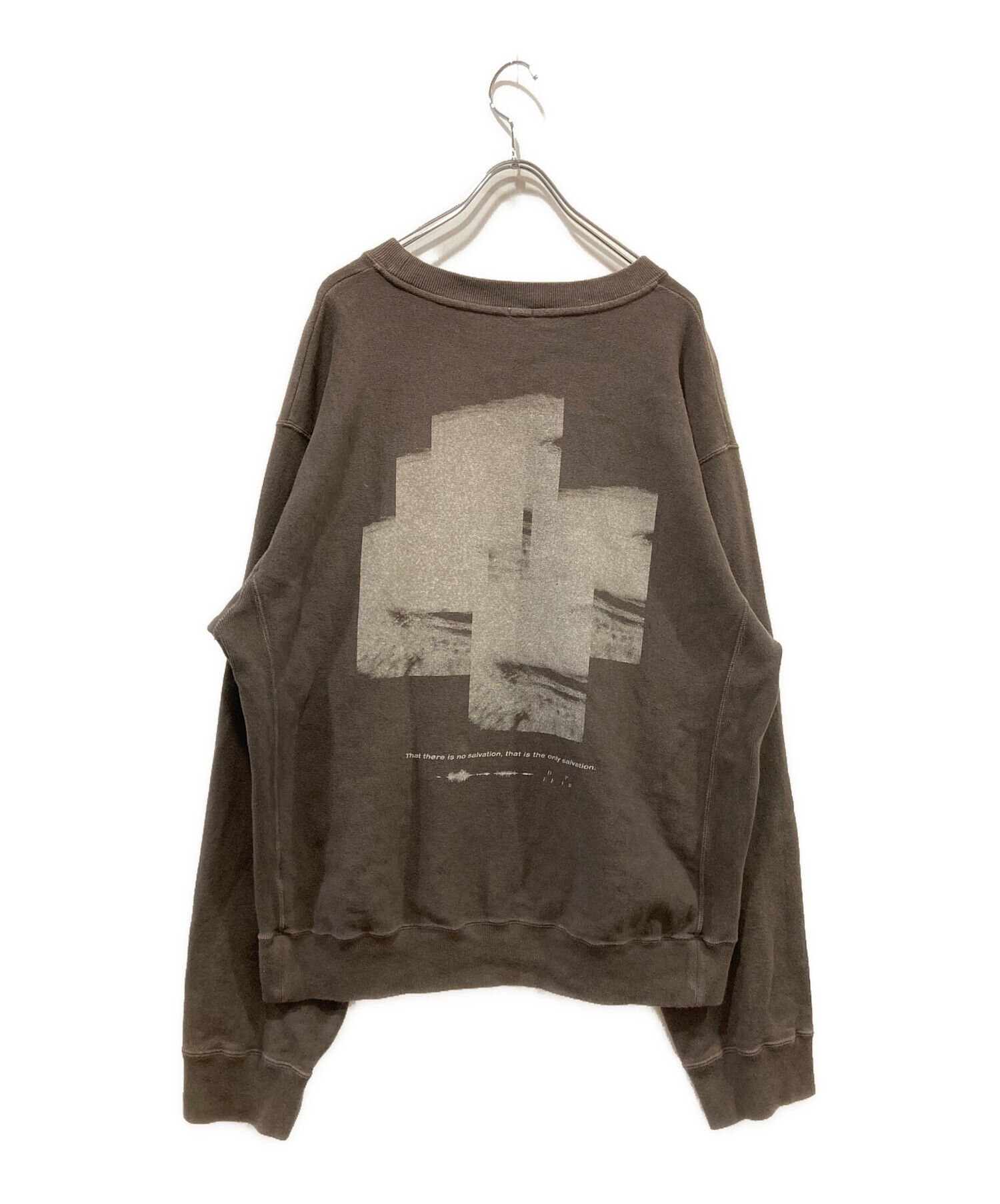 FUJIMOTO フジモト スウェット メンズ 【古着】【中古】 中古・古着通販】fujimoto (フジモト) OVER DYED SWEAT SHIRT ブラック