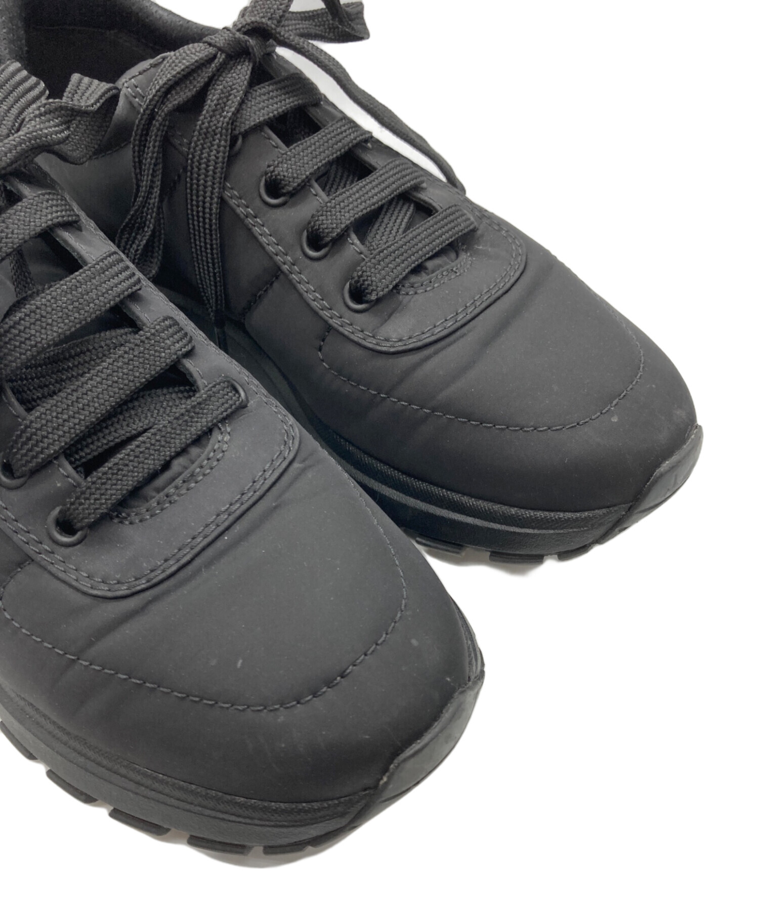 中古・古着通販】PRADA (プラダ) ナイロンローカットスニーカー