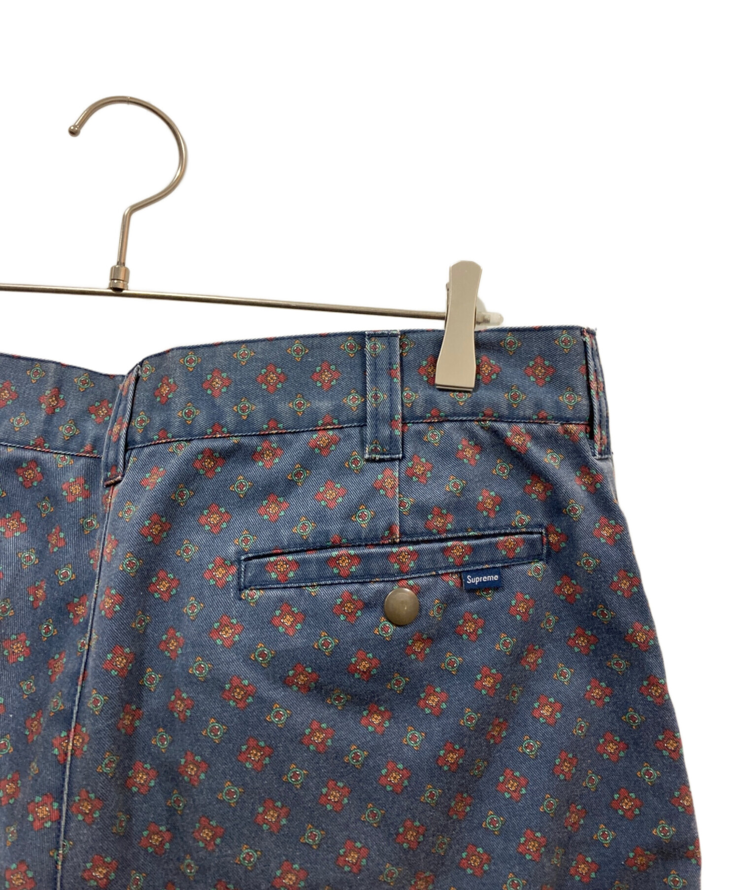 パンツ Supreme 16AW Foulard Work Pant 34 中古・古着通販】Supreme (シュプリーム) FOULARD WORK PANT ネイビー
