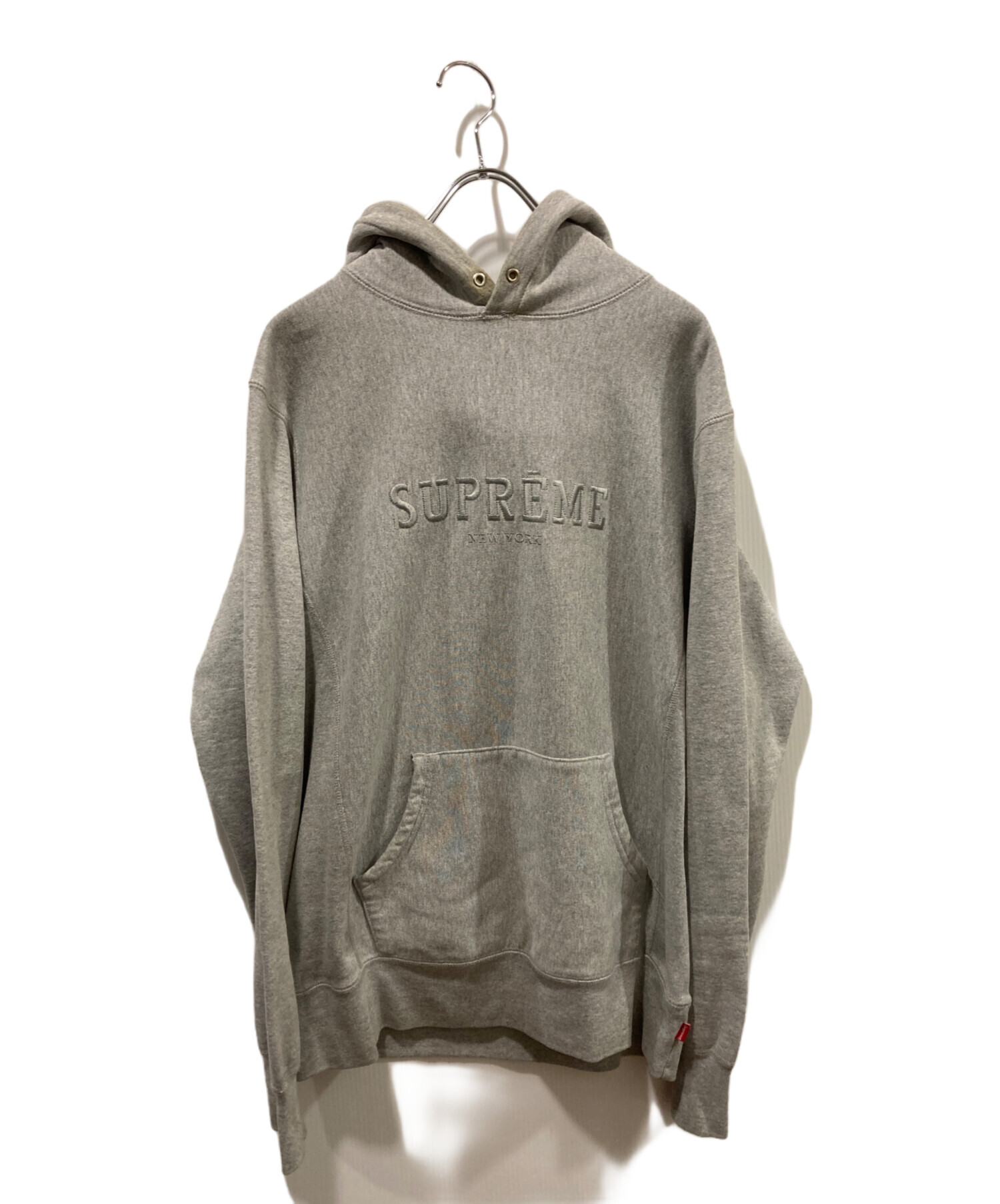 中古・古着通販】Supreme (シュプリーム) 刺繍ロゴプルオーバー  