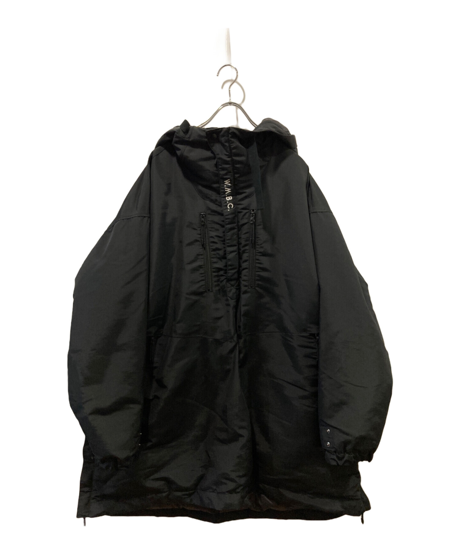 未使用　White Mountaineering ANORAK　BLACK 中古・古着通販】WHITE MOUNTAINEERING (ホワイトマウンテ二アニング
