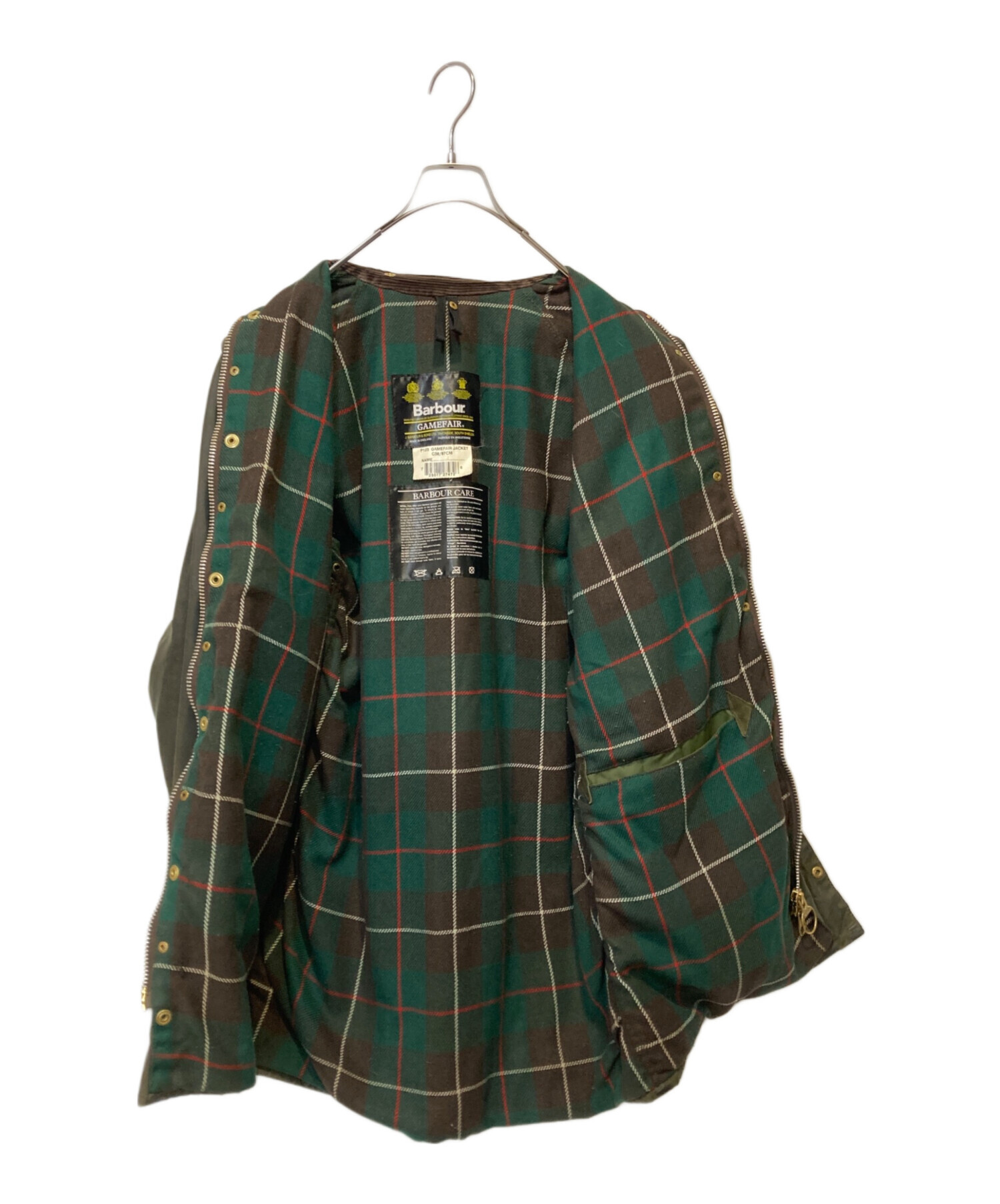 中古・古着通販】Barbour (バブアー) GAMEFAIR オイルドコート 