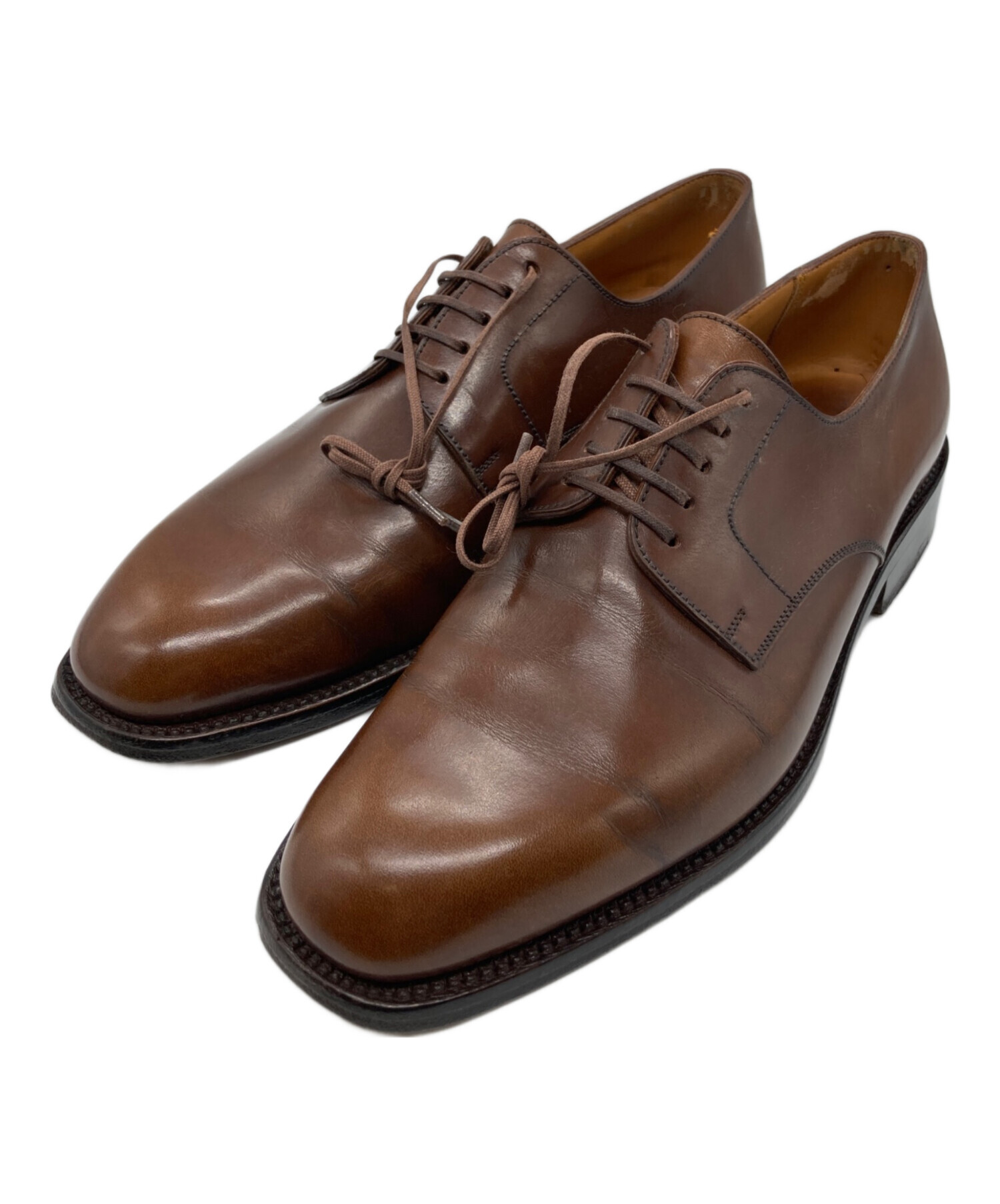 J.M. Weston 609 プレーントゥ 6E 希少✨】J.M.WESTON 609 プレーントゥ 黒 レザーシューズ - メルカリ