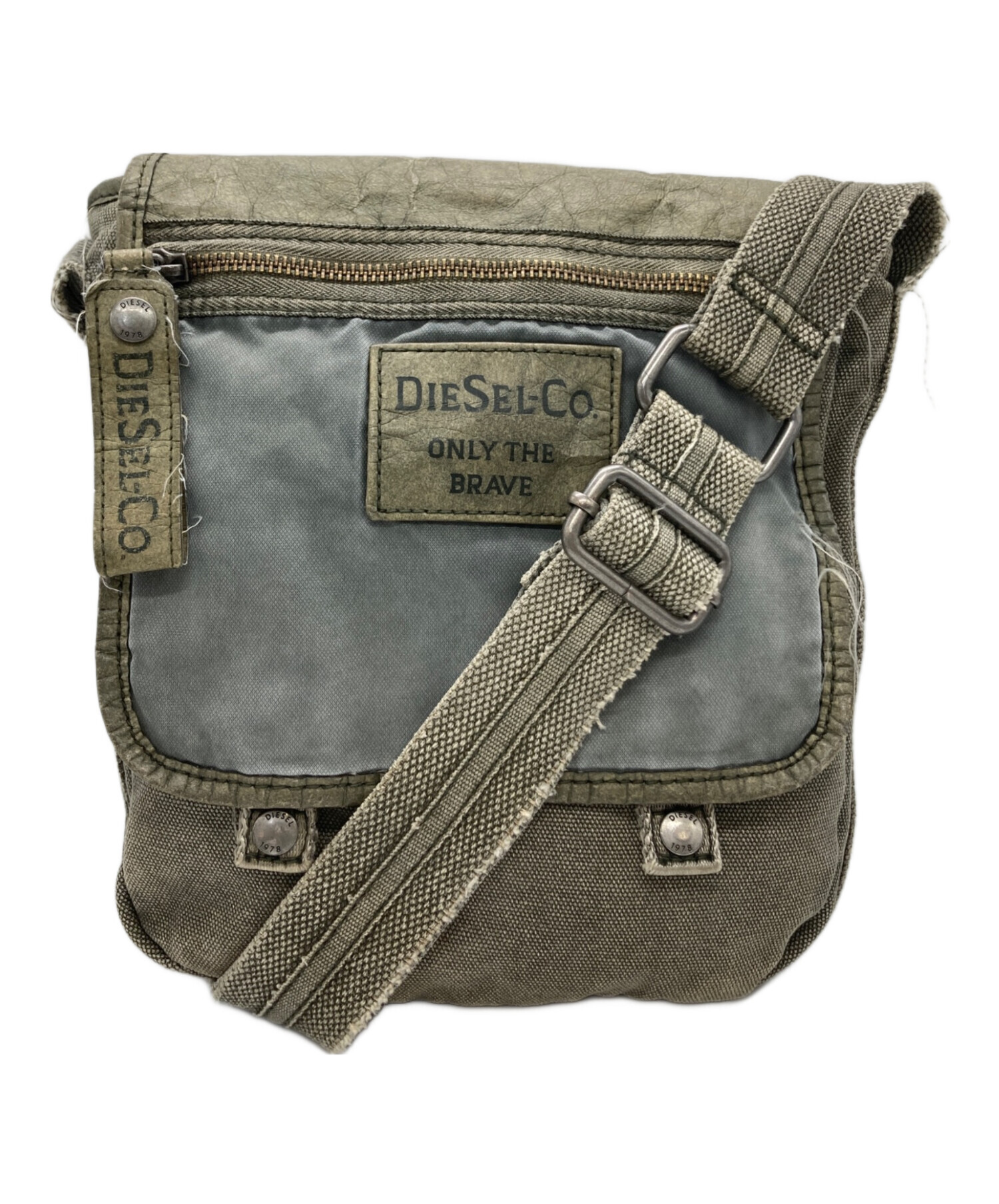 中古・古着通販】DIESEL (ディーゼル) ショルダーバッグ オリーブ 