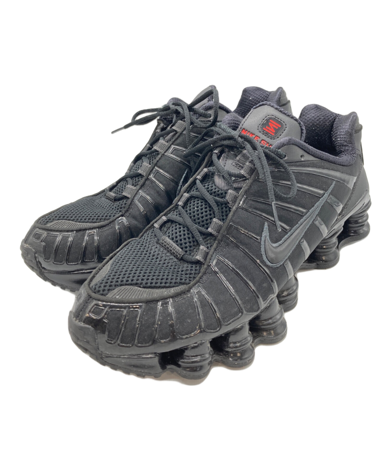 中古・古着通販】NIKE (ナイキ) Shox TL Black and Max Orange サイズ 