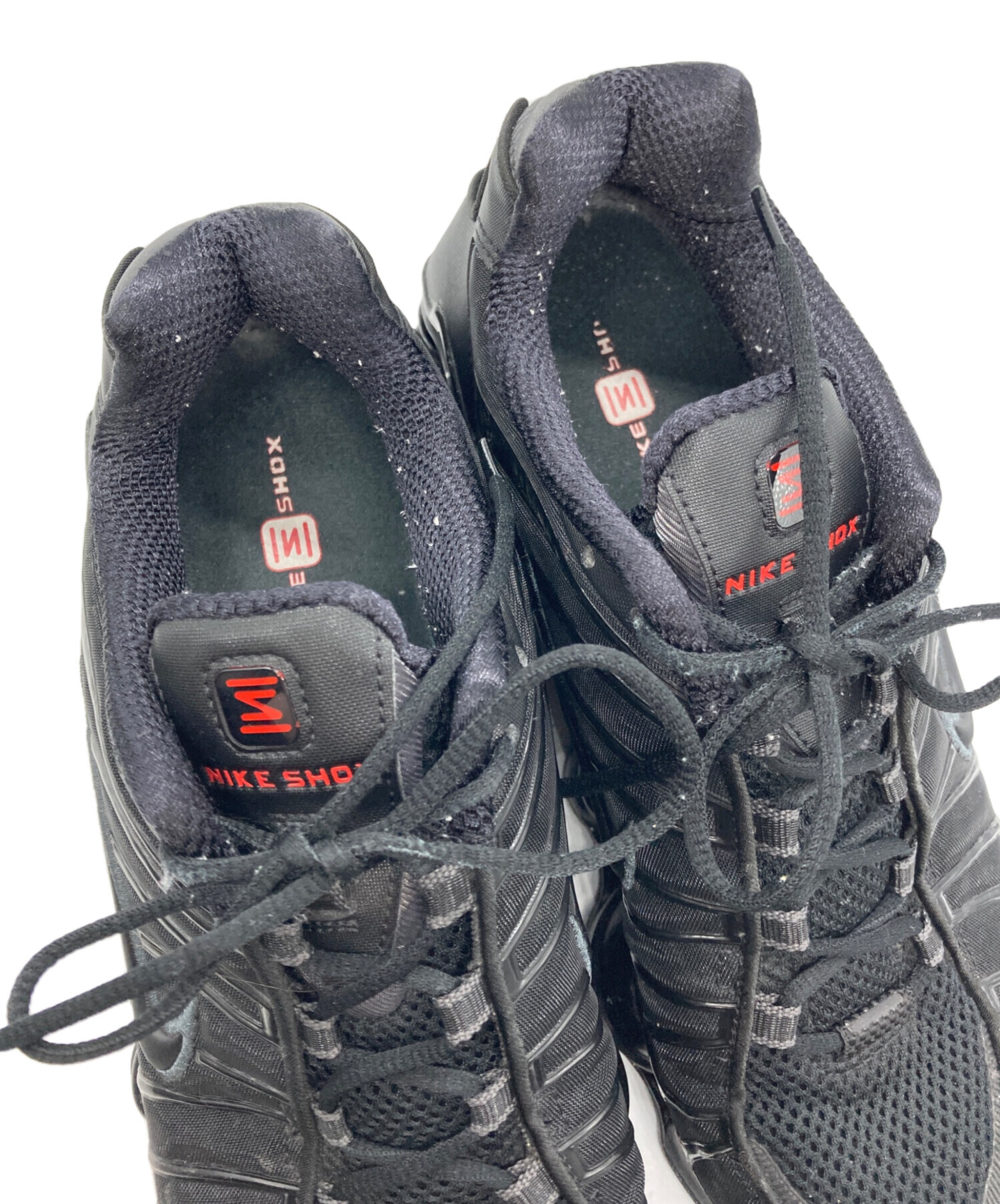 中古・古着通販】NIKE (ナイキ) Shox TL Black and Max Orange サイズ 