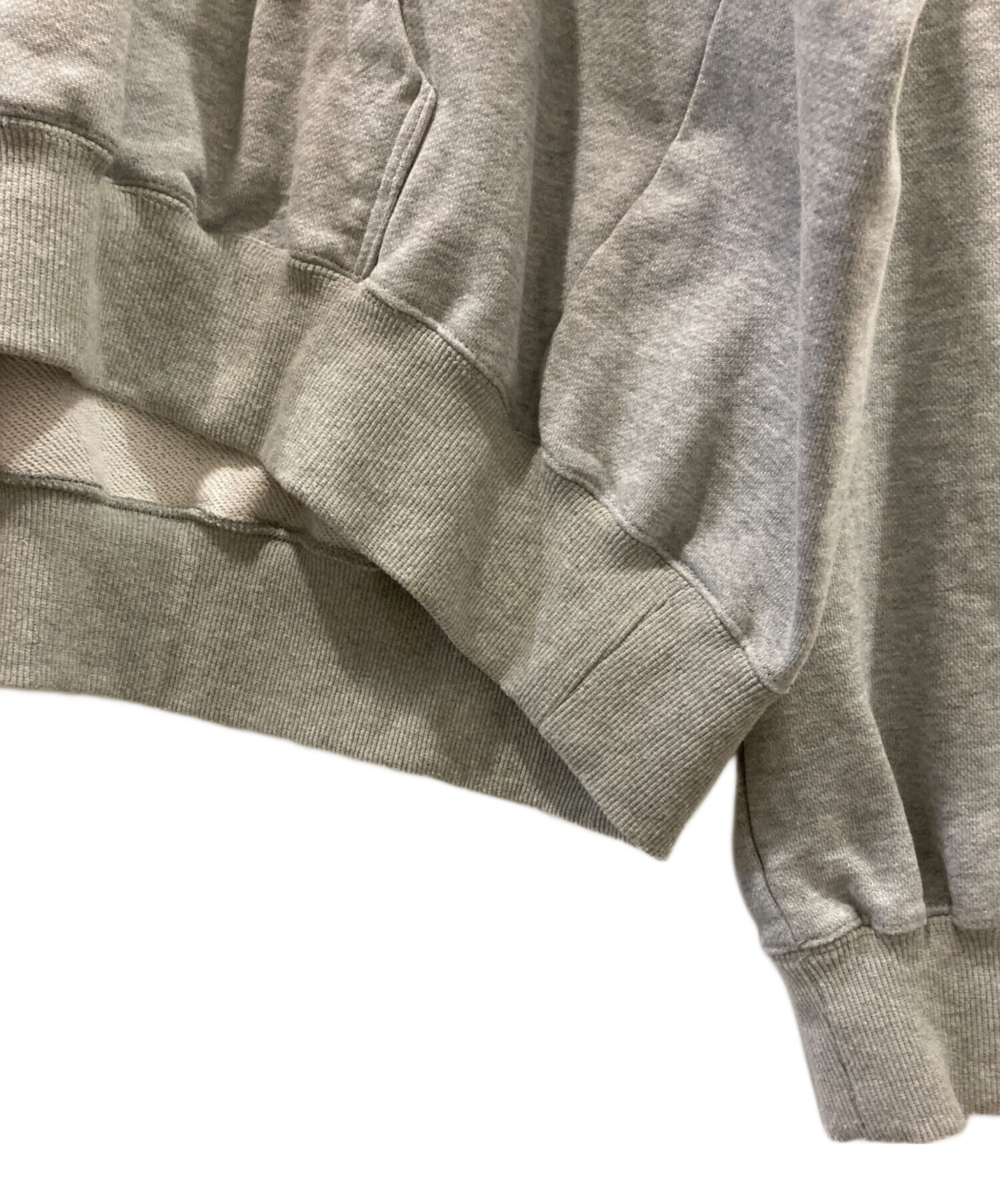 中古・古着通販】TENHALF (テンハーフ) SUPER HOODIE GRAY グレー