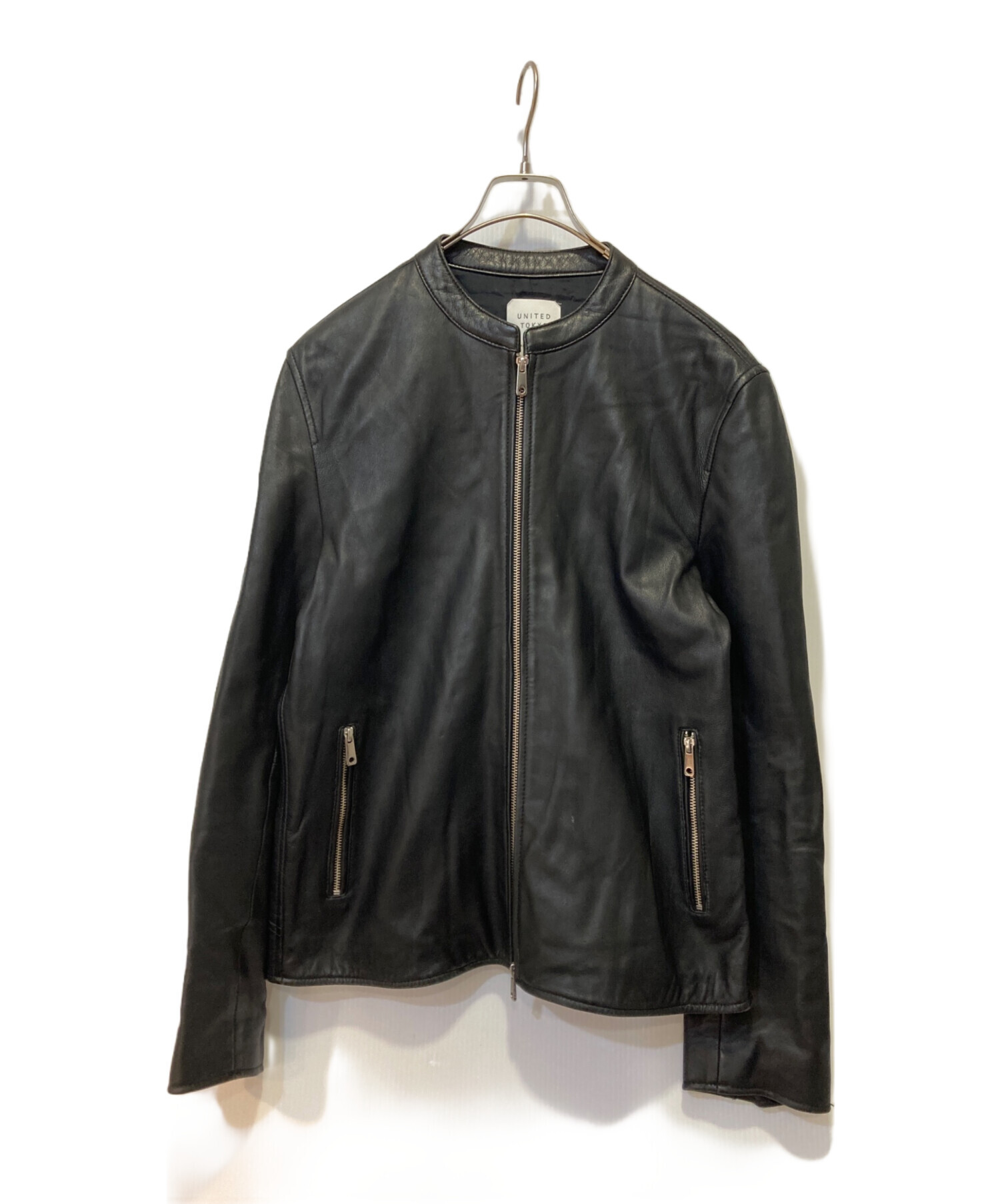 中古・古着通販】UNITED TOKYO (ユナイテッドトーキョー) ラムレザー 