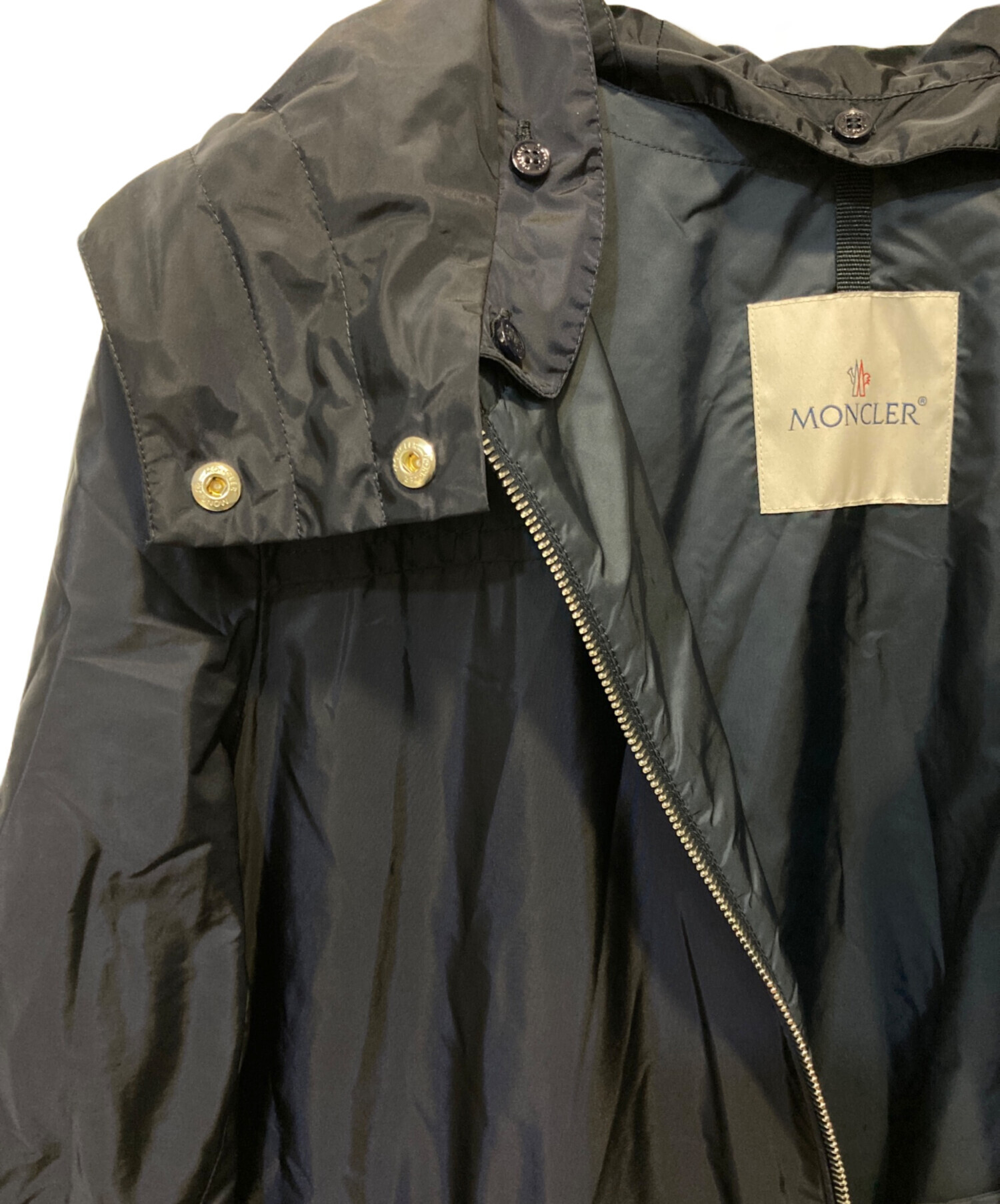 ●新品/正規品●  MONCLER Baaba パーカー 袖ロゴ ナイロン MONCLER - MONCLER BAABA ナイロンパーカー新品の通販 by miinaizu's