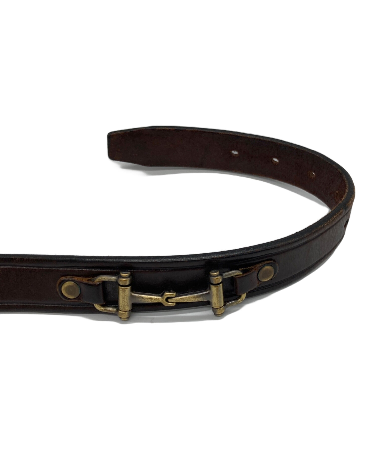 TORY LEATHER ウエスタンベルト ホースビット 34インチ 中古・古着通販】tory leather (トリーレザー) ホースビットベルト