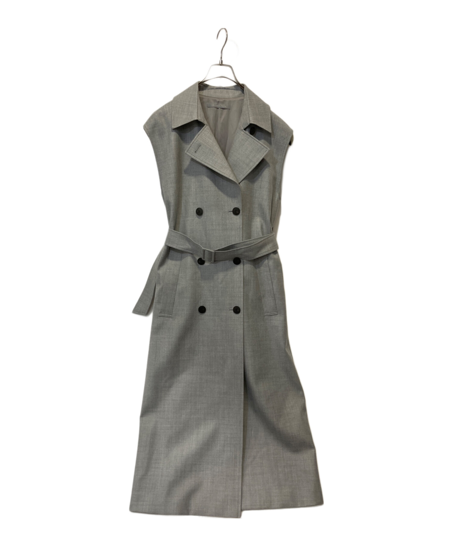 中古・古着通販】theory luxe (セオリーリュクス) ジレ グレー サイズ