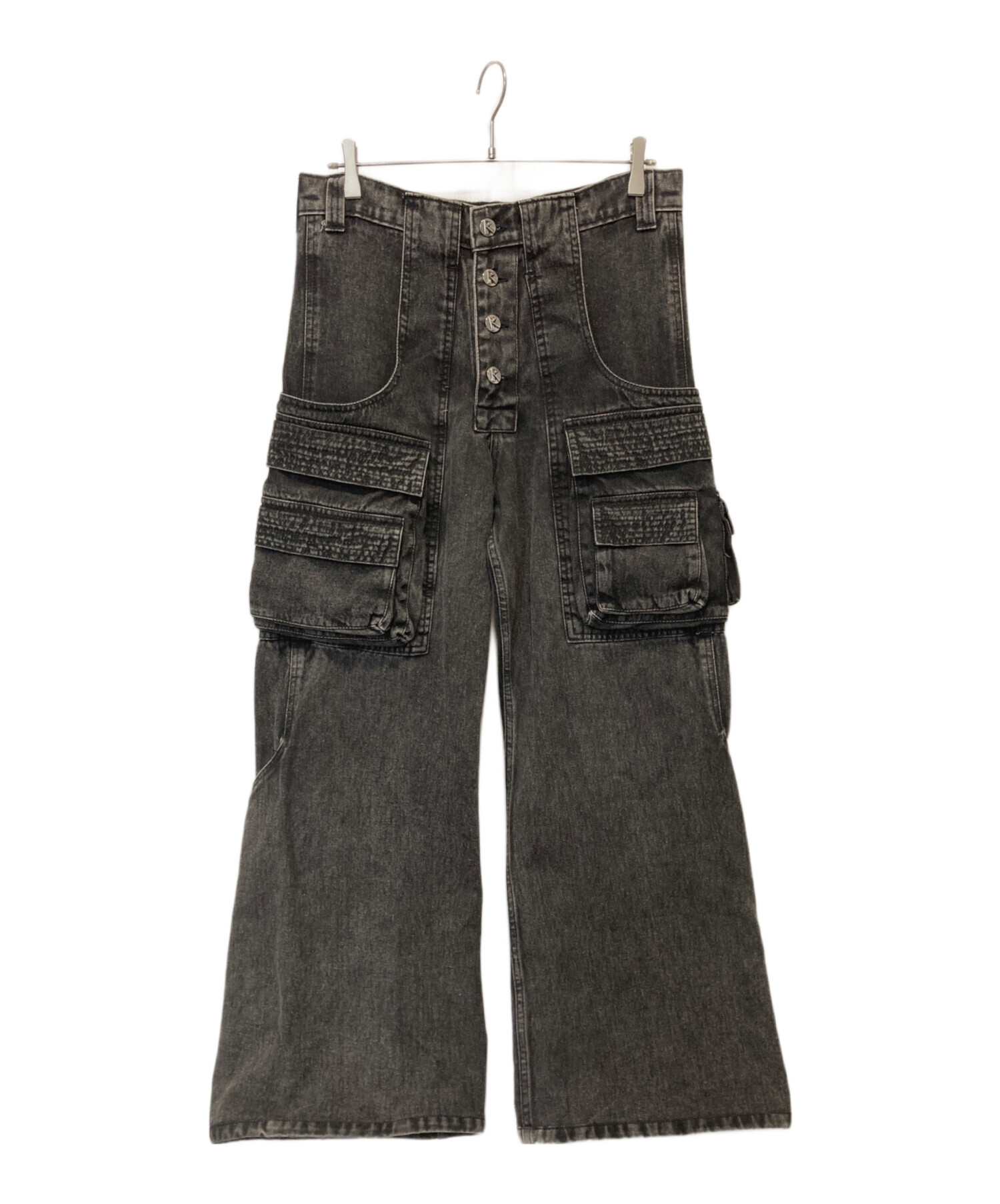 中古・古着通販】KRAFTWORK (クラフトワーク) デニムカーゴパンツ
