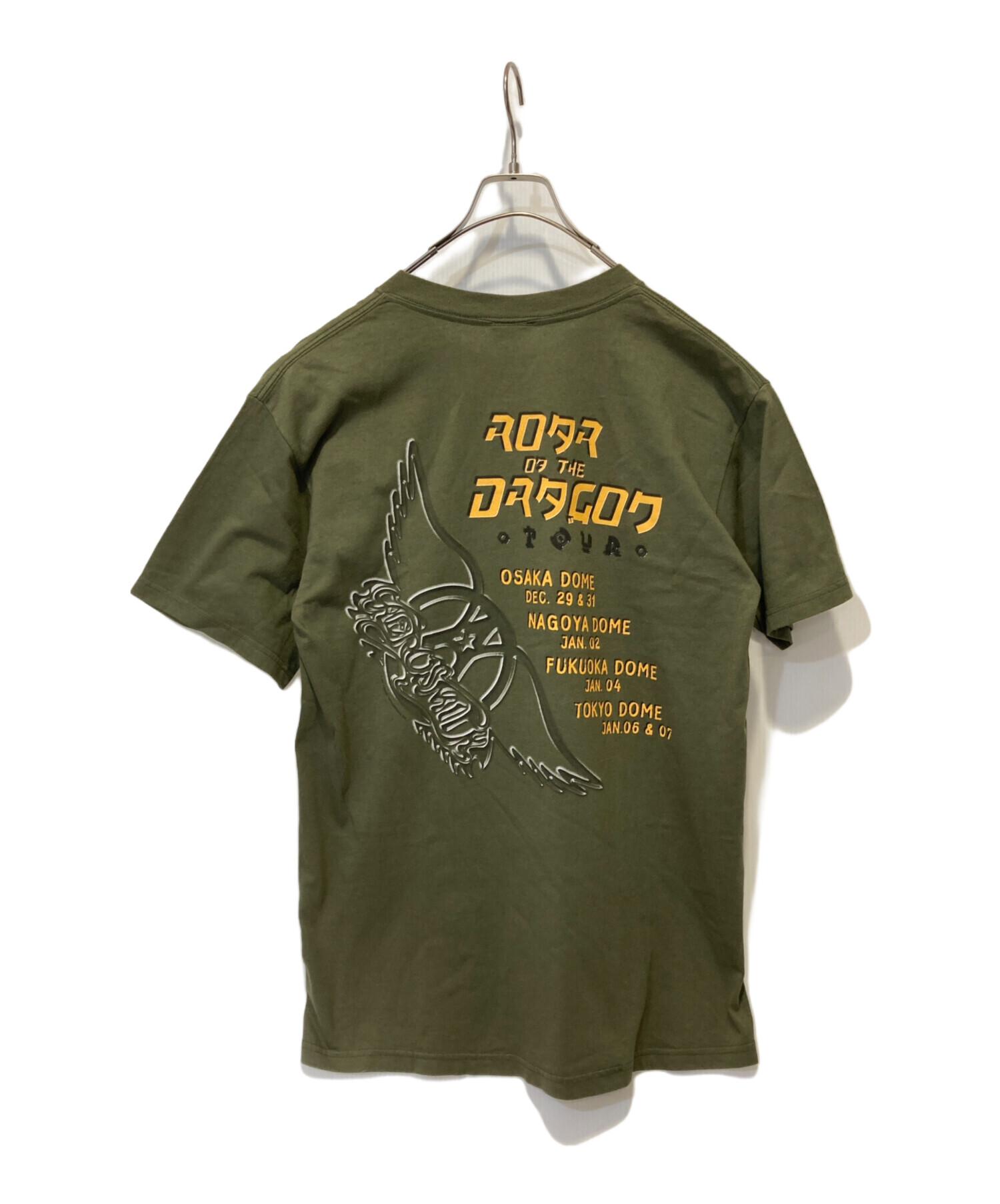 中古・古着通販】giant (ジャイアント) プリントTシャツ グリーン