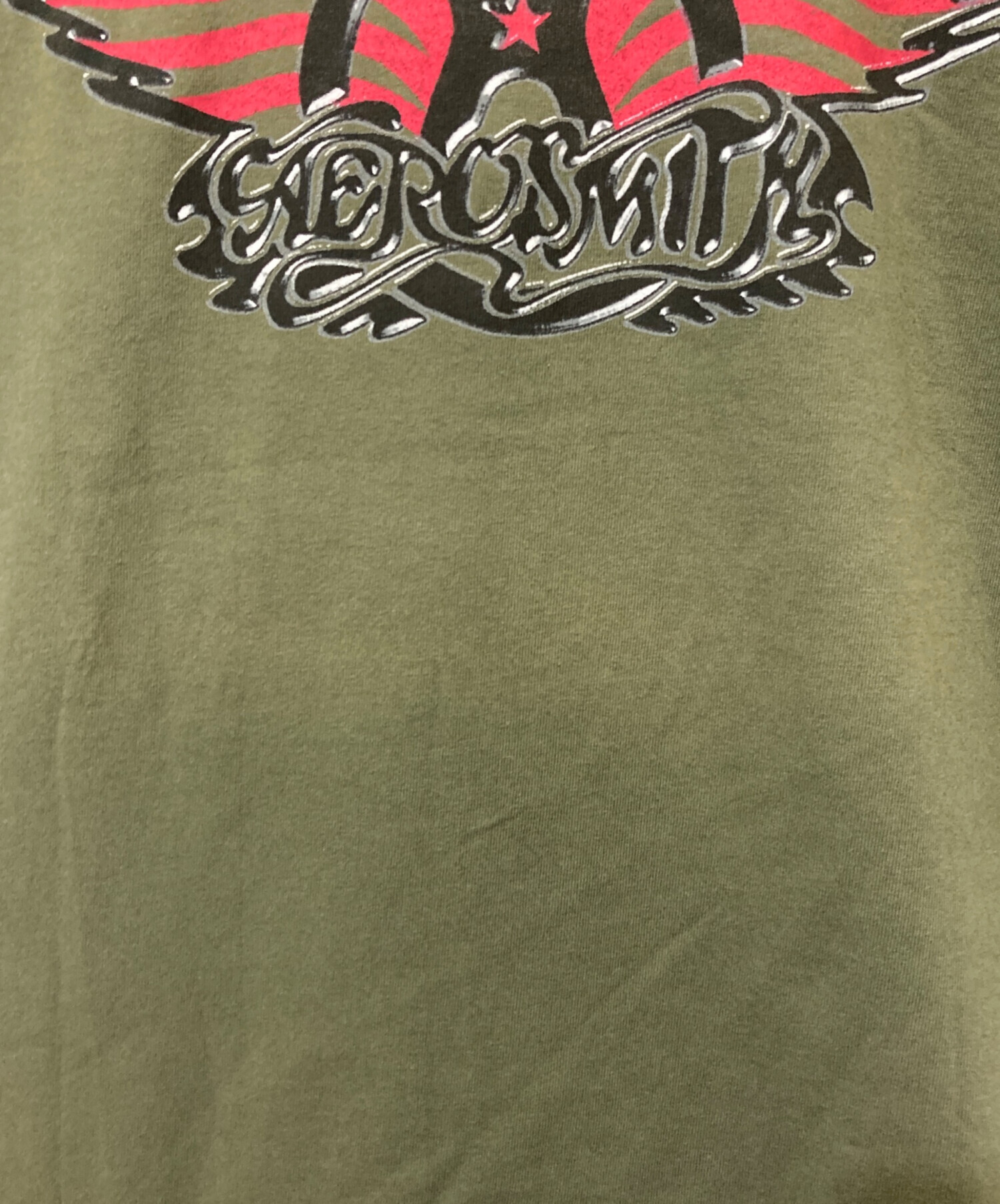 中古・古着通販】giant (ジャイアント) プリントTシャツ グリーン