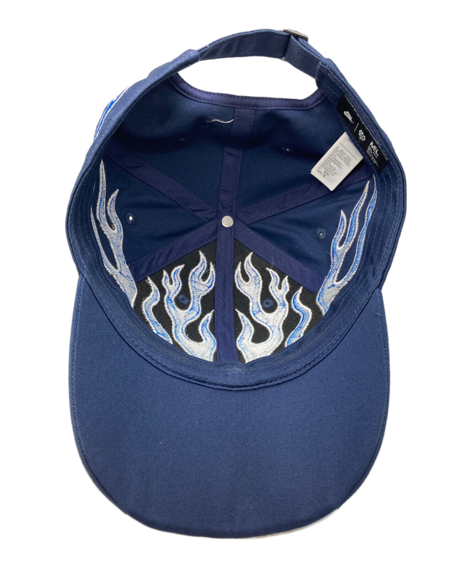 中古・古着通販】NIKE (ナイキ) Structured OG Flame Club Cap ブルー 
