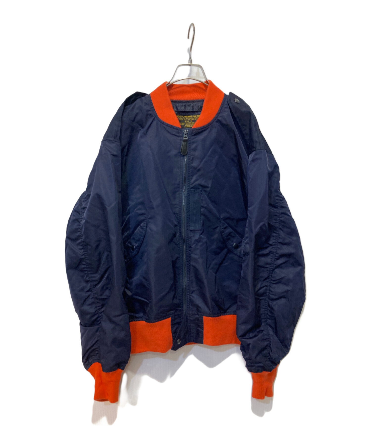 中古・古着通販】WAIPER (ワイパー) L-2A フライトジャケット ネイビー 