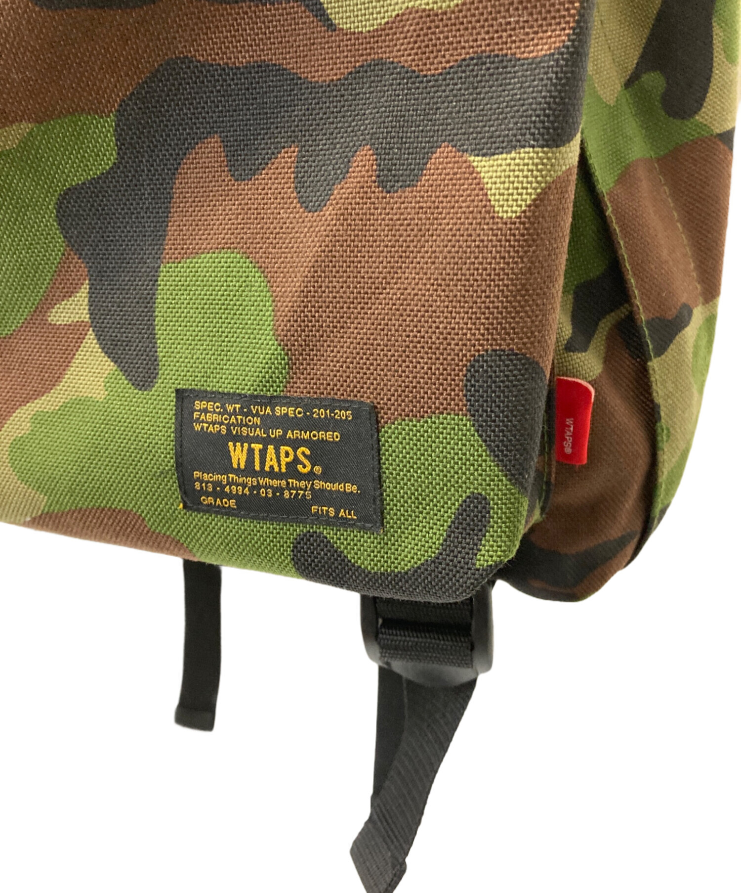中古・古着通販】WTAPS (ダブルタップス) BOOK PACK WOODLAND CAMO 