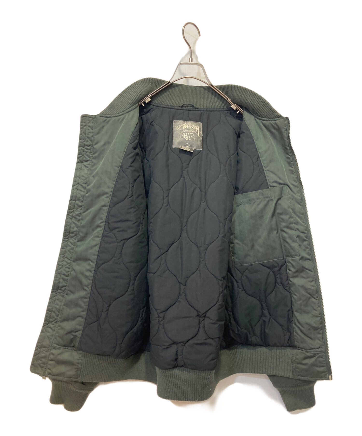 中古・古着通販】stussy (ステューシー) AUTHENTIC GEAR グリーン