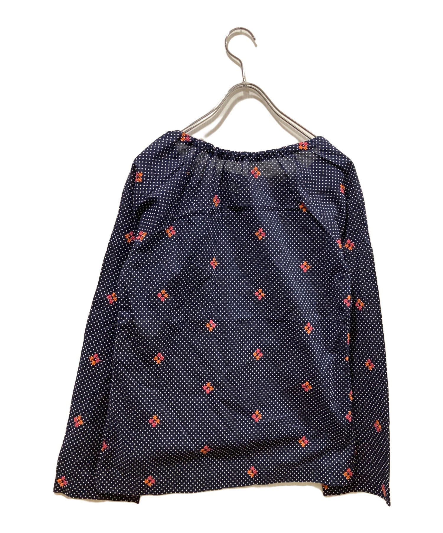 JUNYA WATANABE ジュンヤワタナベ JUNYA WATANABE ドット ブラウス 