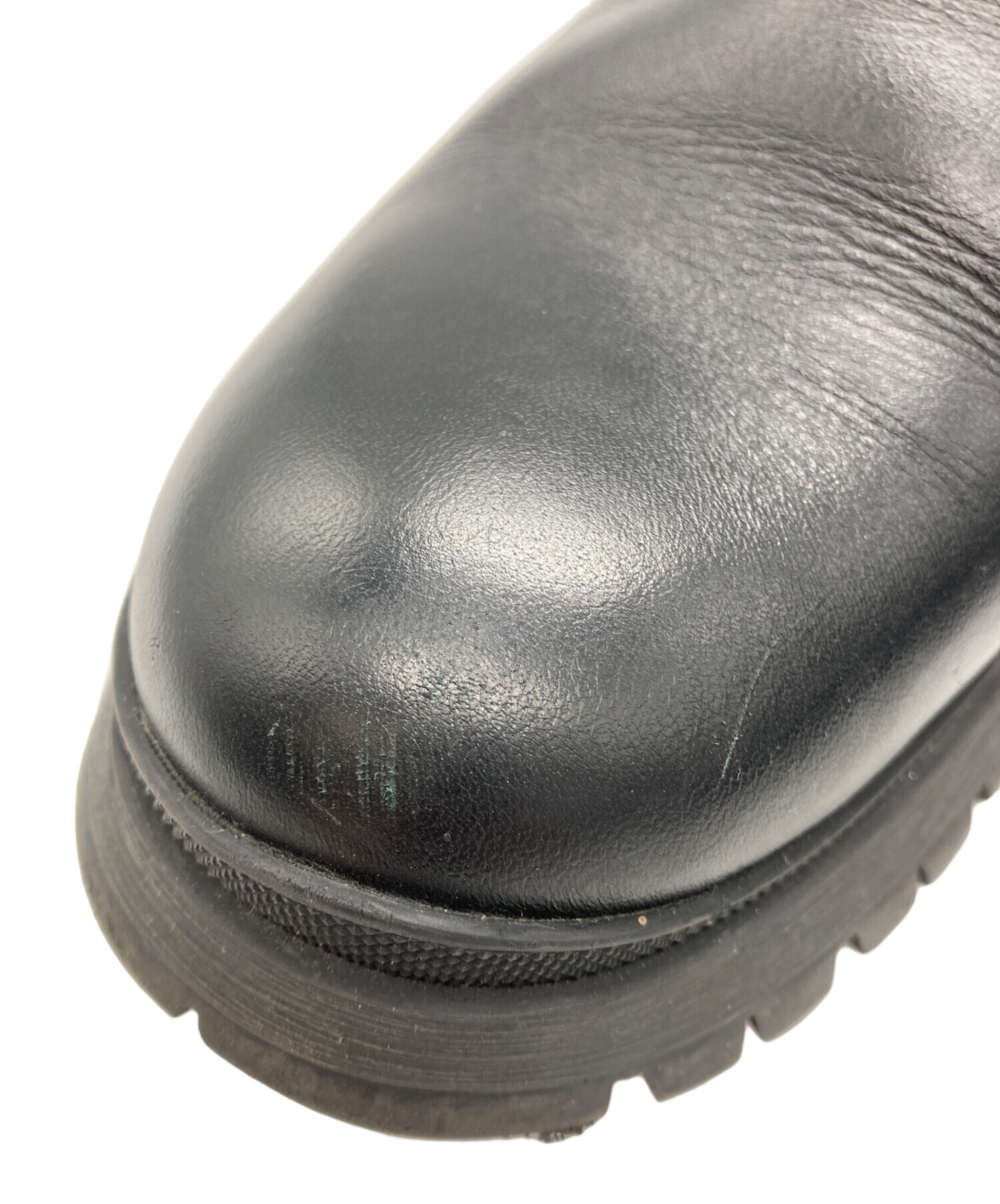 中古・古着通販】PRADA (プラダ) ショートブーツ ブラック サイズ:40