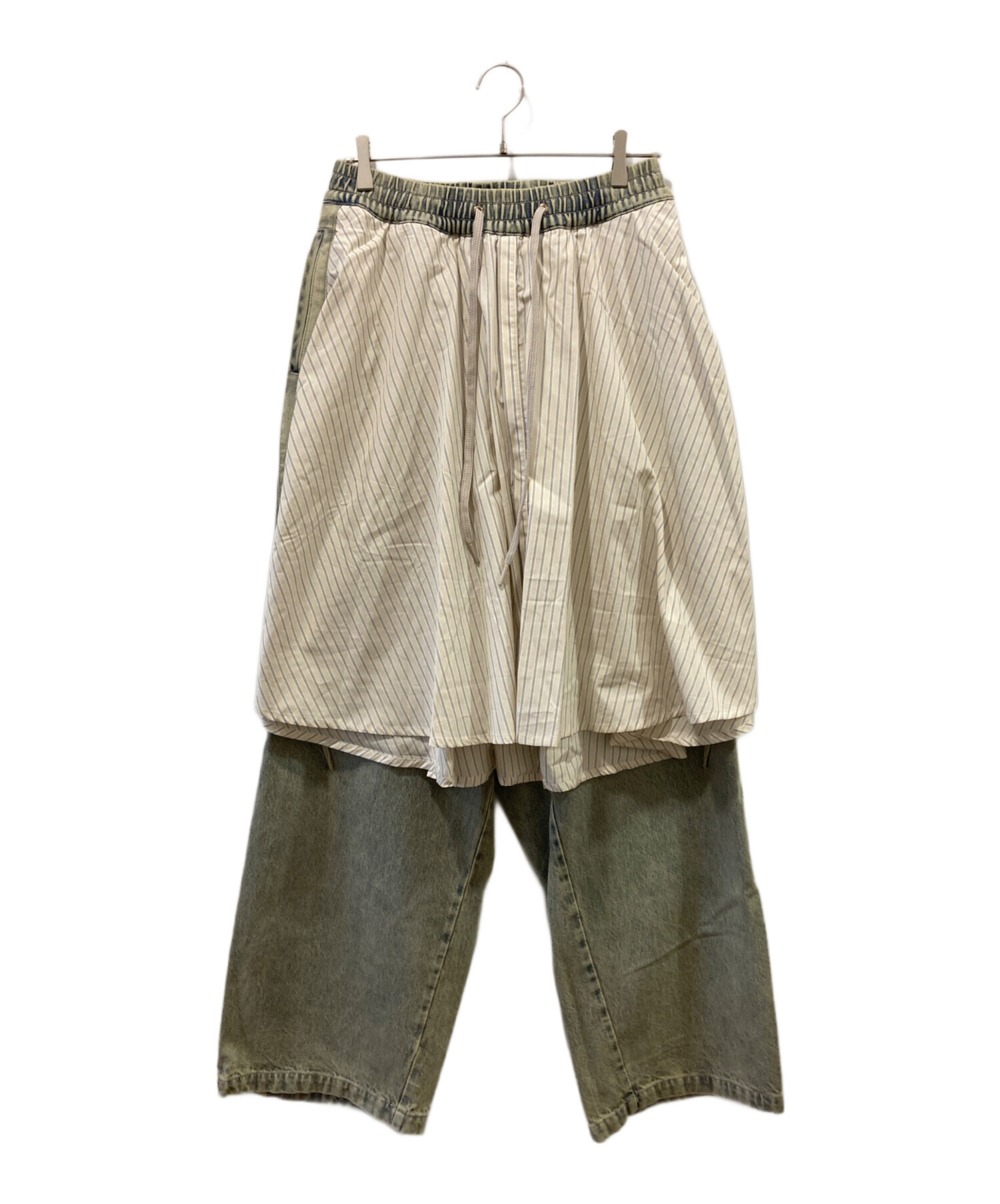 中古・古着通販】namesake (ネイムセイク) jacob layered denim pants