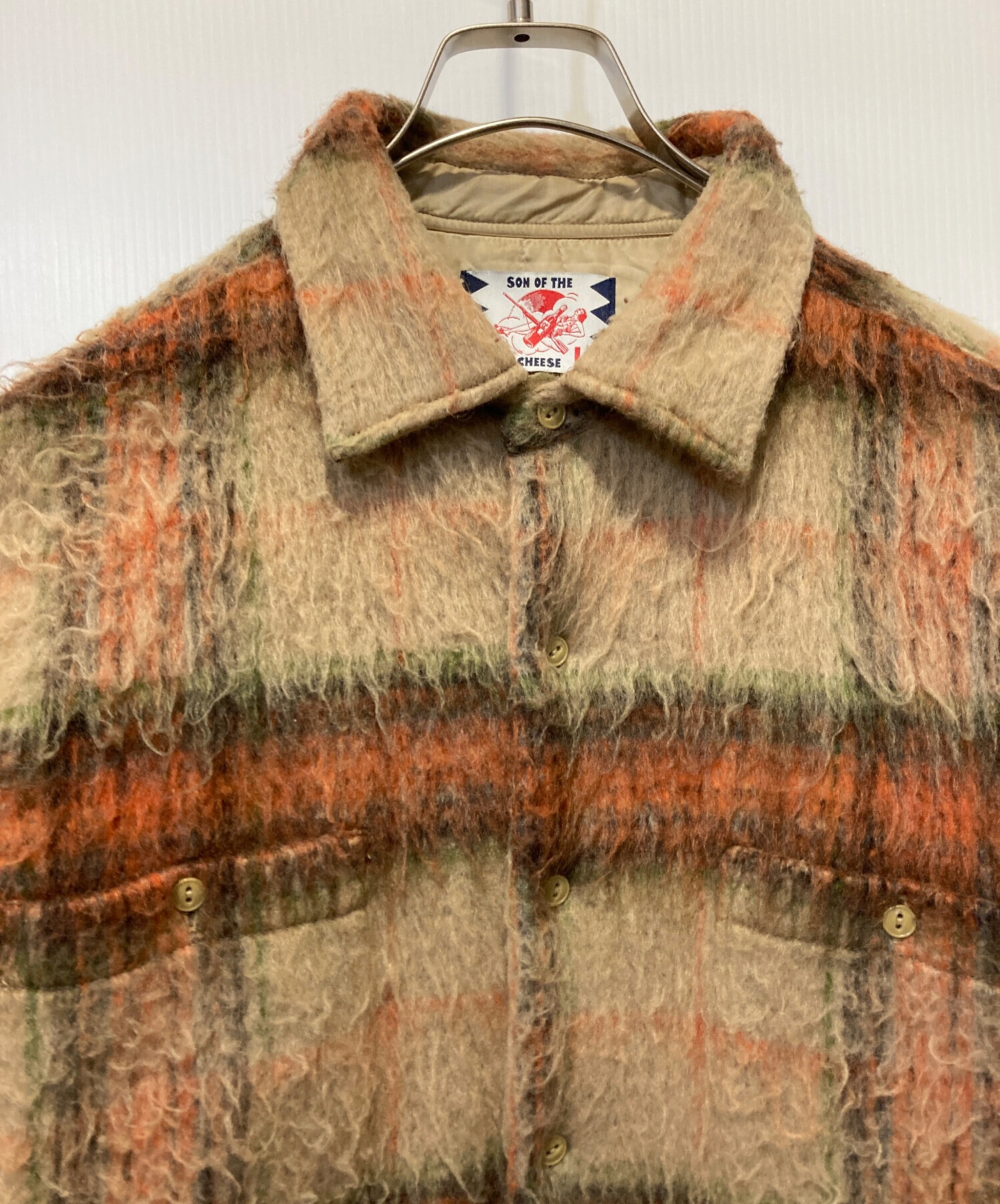 SON THE OF CHEESE Quilt Shirts CPO ⁄ ブラウン 公式通販 – : gimmick
