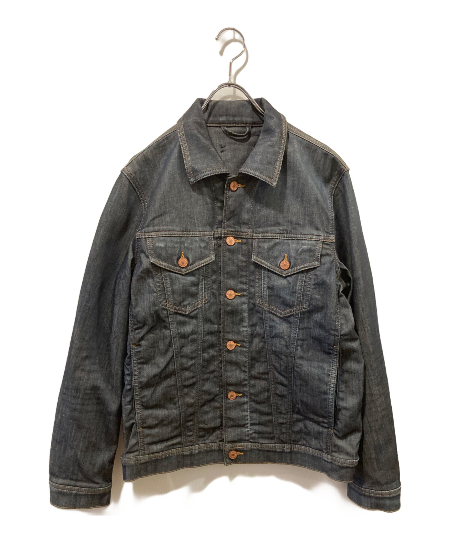 DIESEL コーティングデニムジャケット　coating 中古・古着通販】DIESEL (ディーゼル) コーティングデニムジャケット