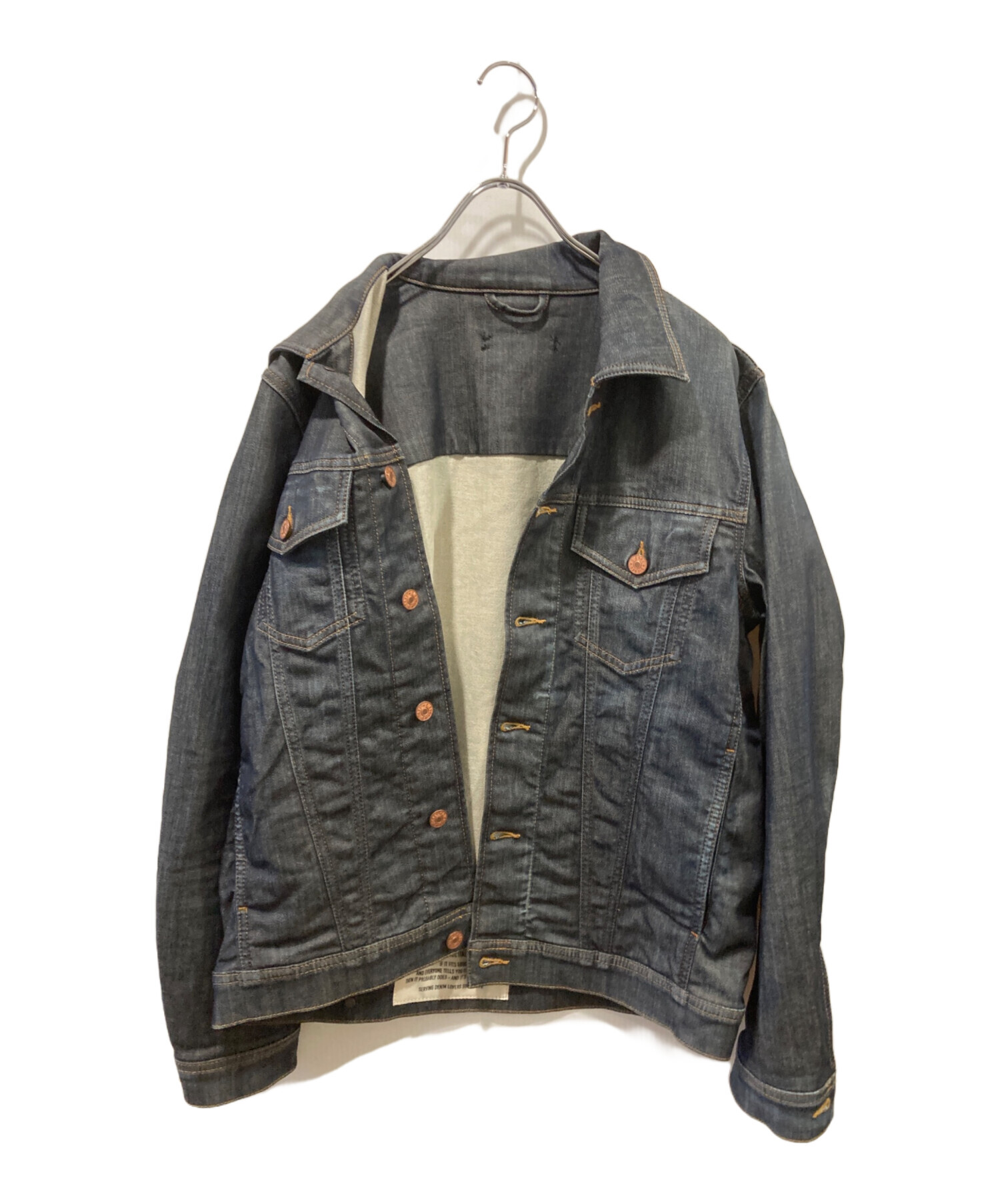 中古・古着通販】DIESEL (ディーゼル) コーティングデニムジャケット