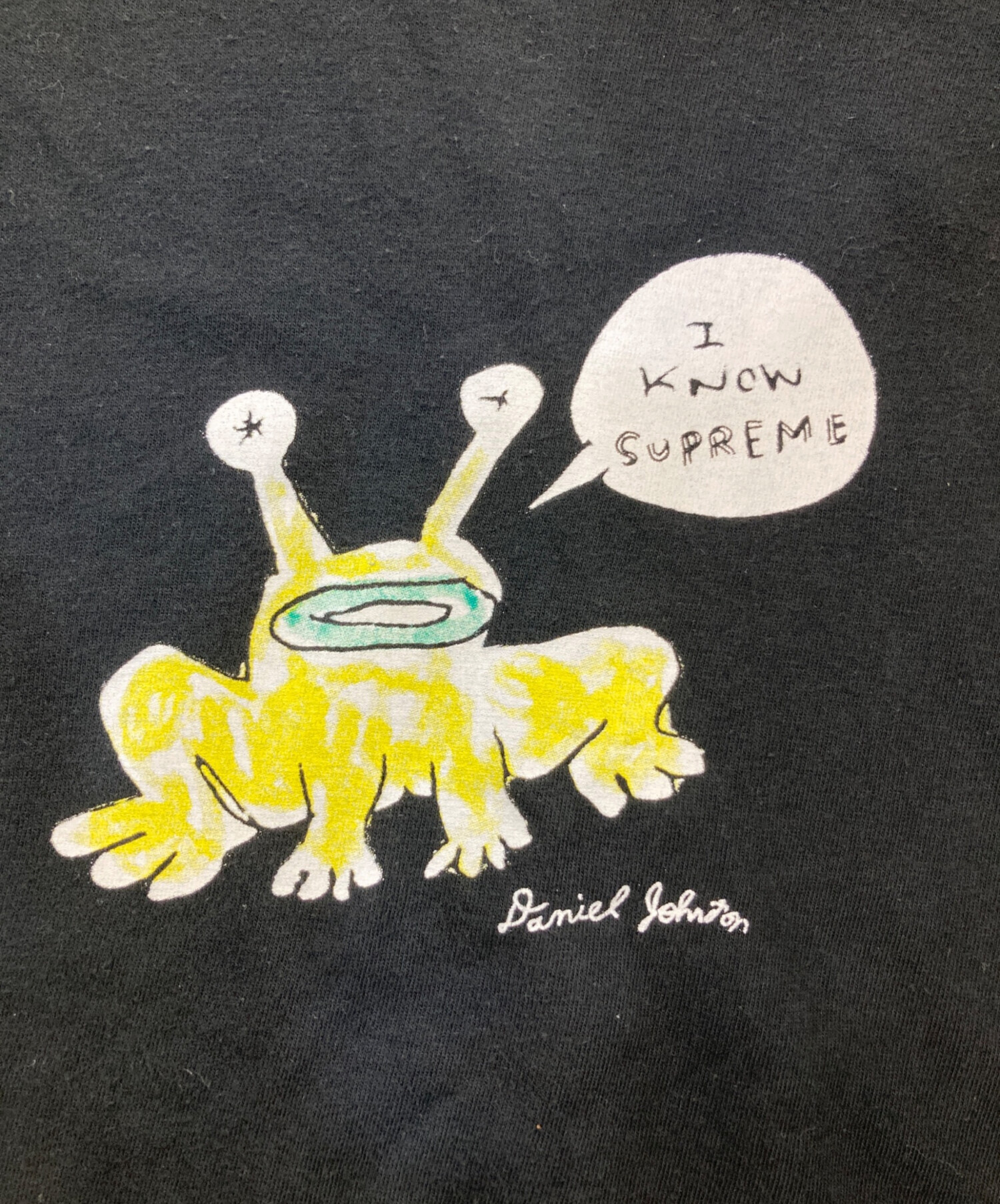 中古・古着通販】Supreme (シュプリーム) DANIEL JOHNSTON FROG TEE